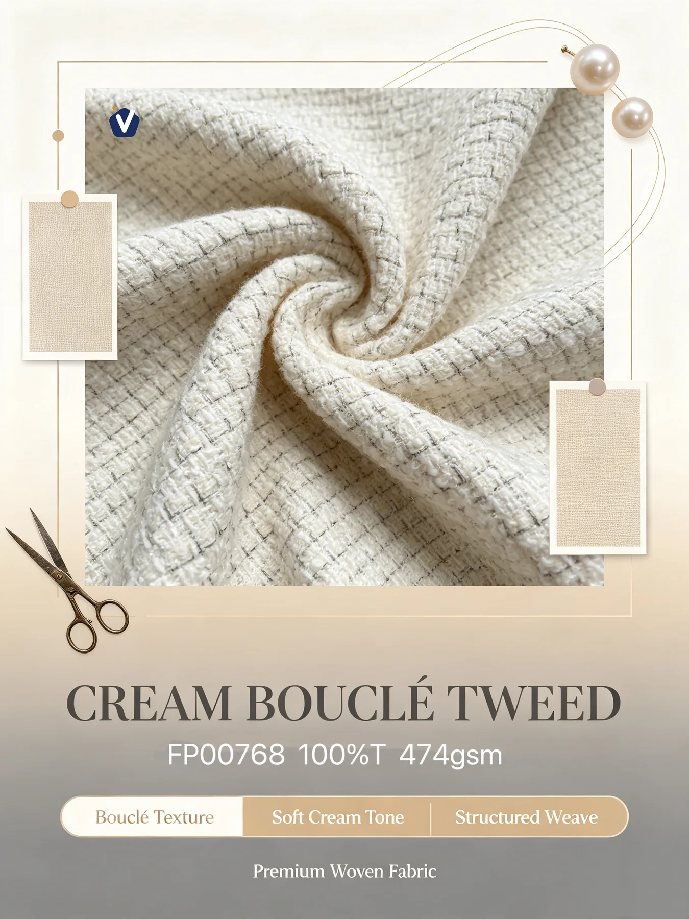 FP00768 | Fabrik gaya tweed