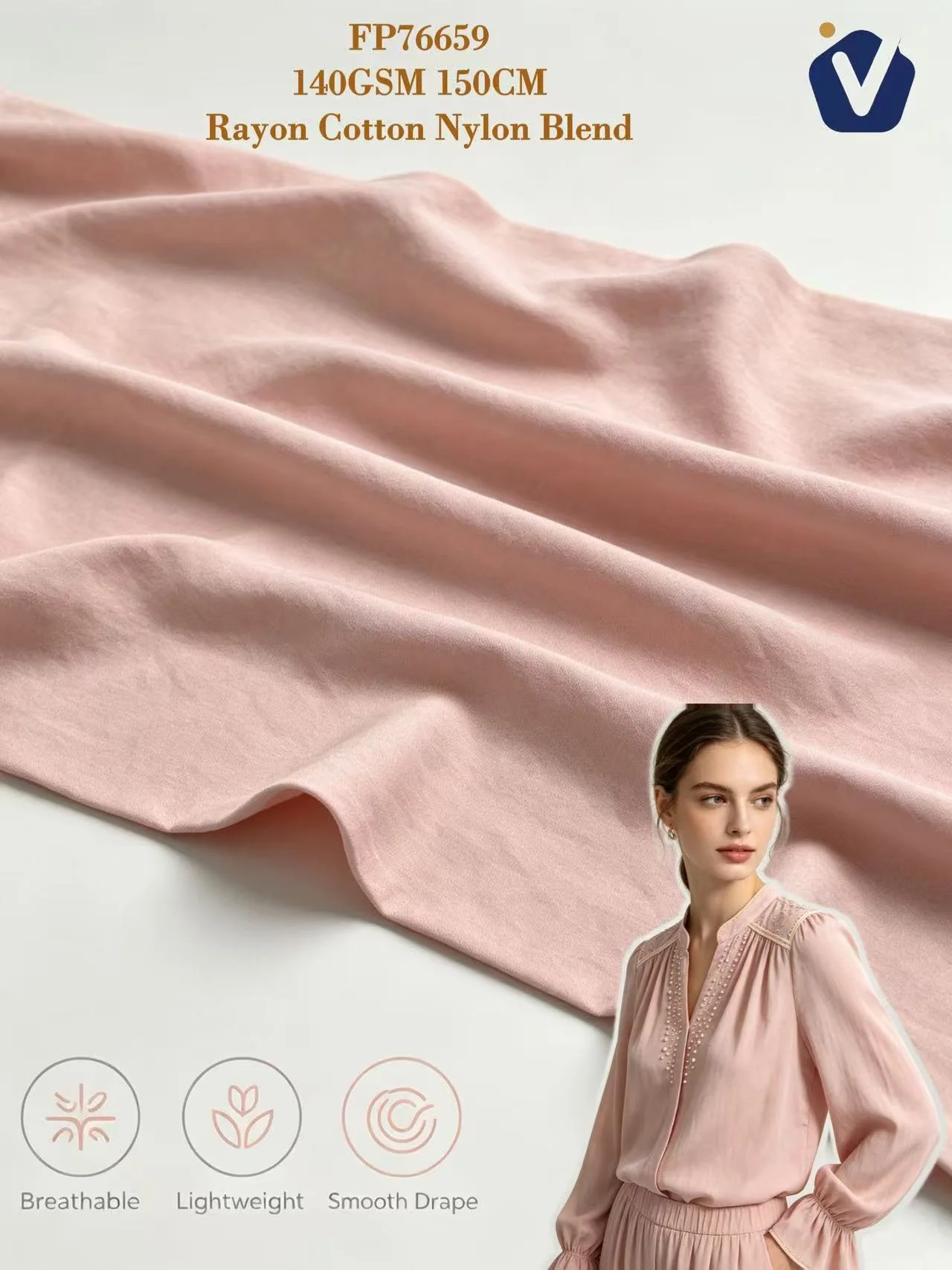 FP76659 | Satin berkilat sutera | Jubah