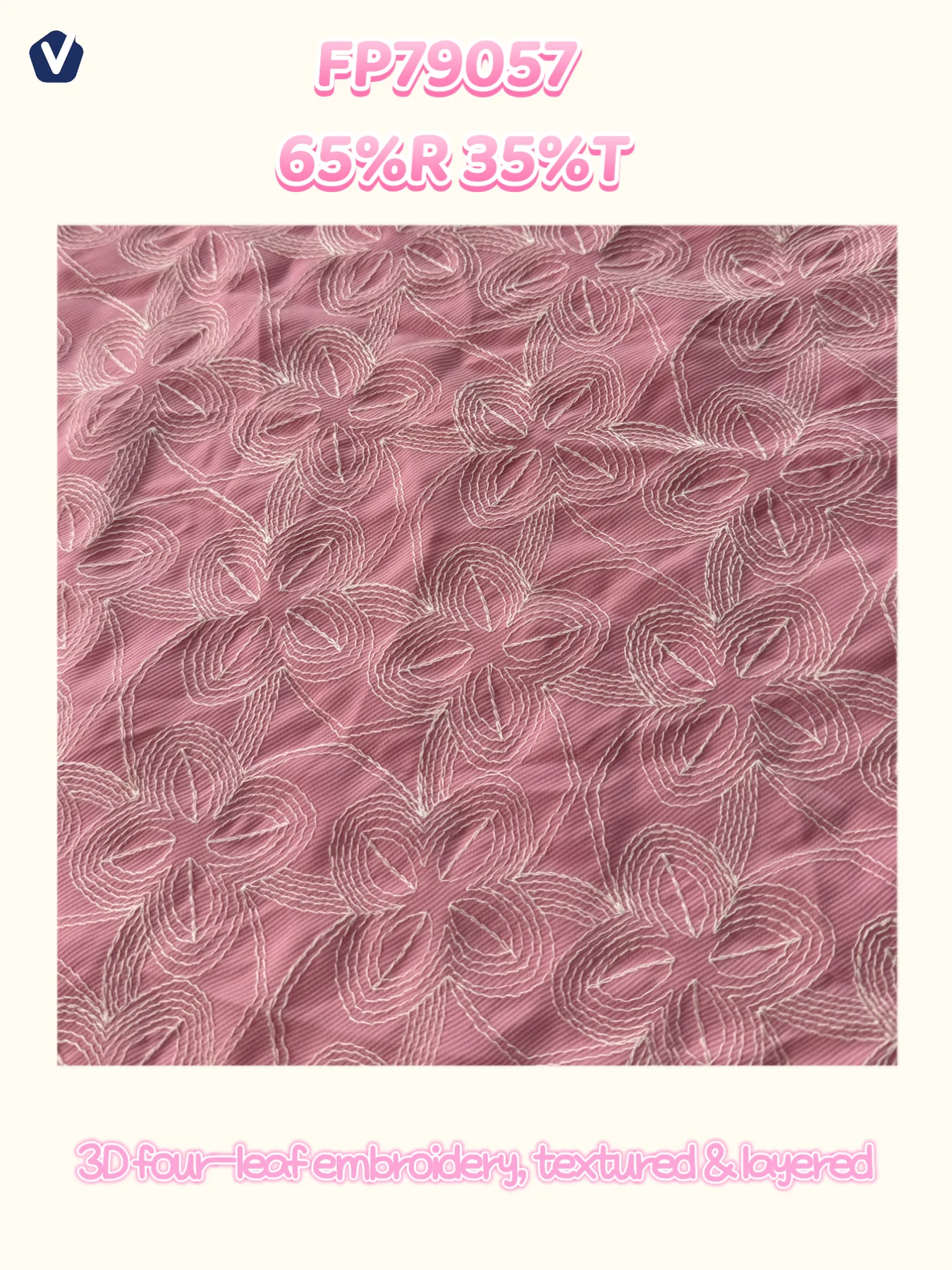FP79057 | Lubang bunga 3D | Gaun