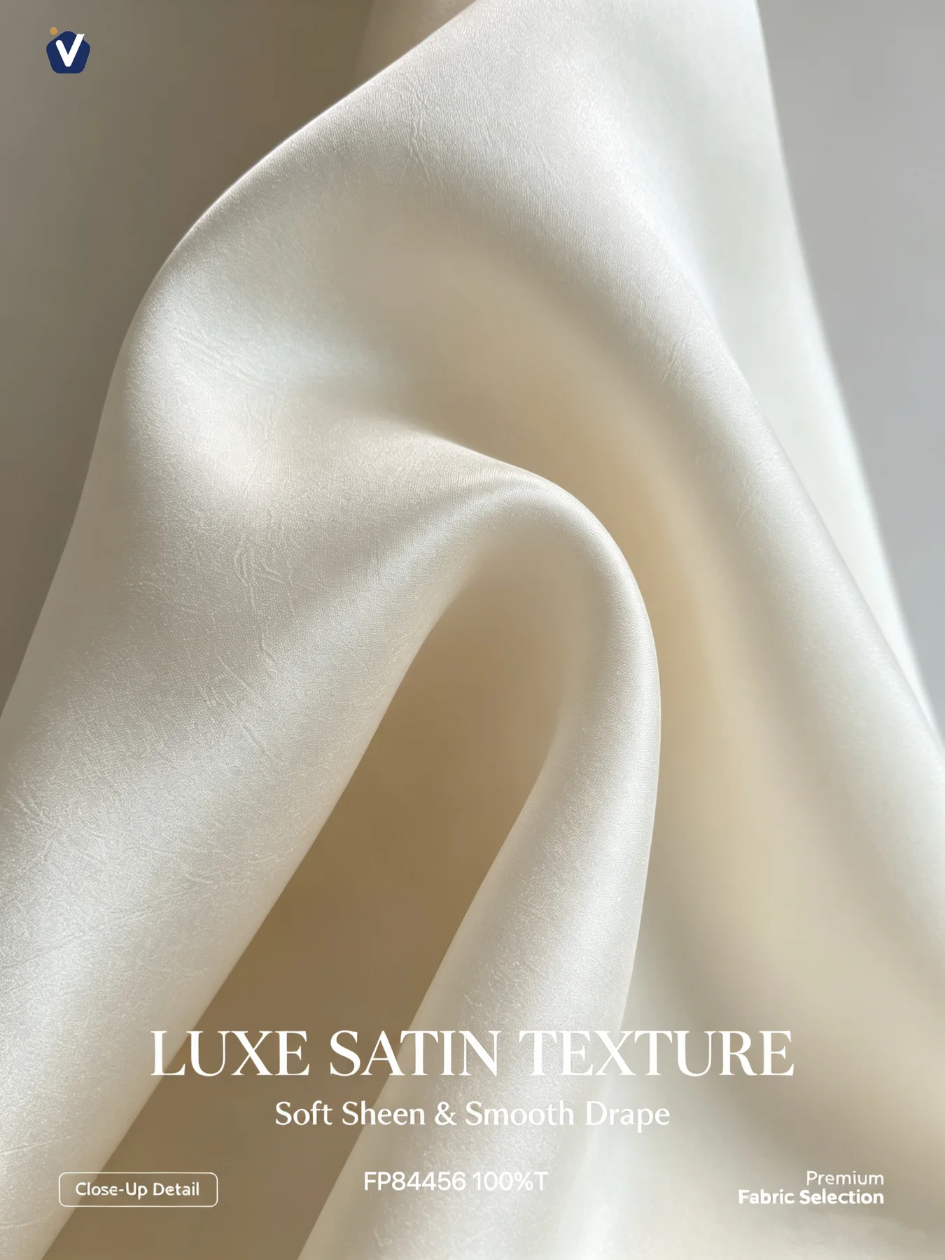FP84456 | Satin berkilat sutera | Jubah