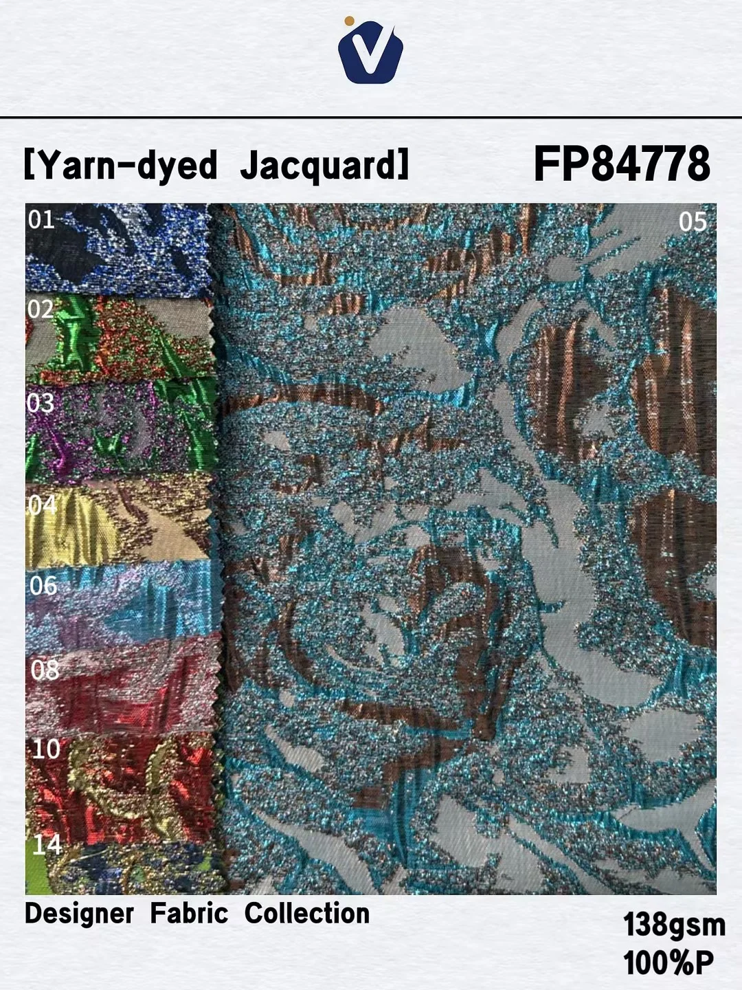 FP84778 | Tekstur timbul 3D | Gaun