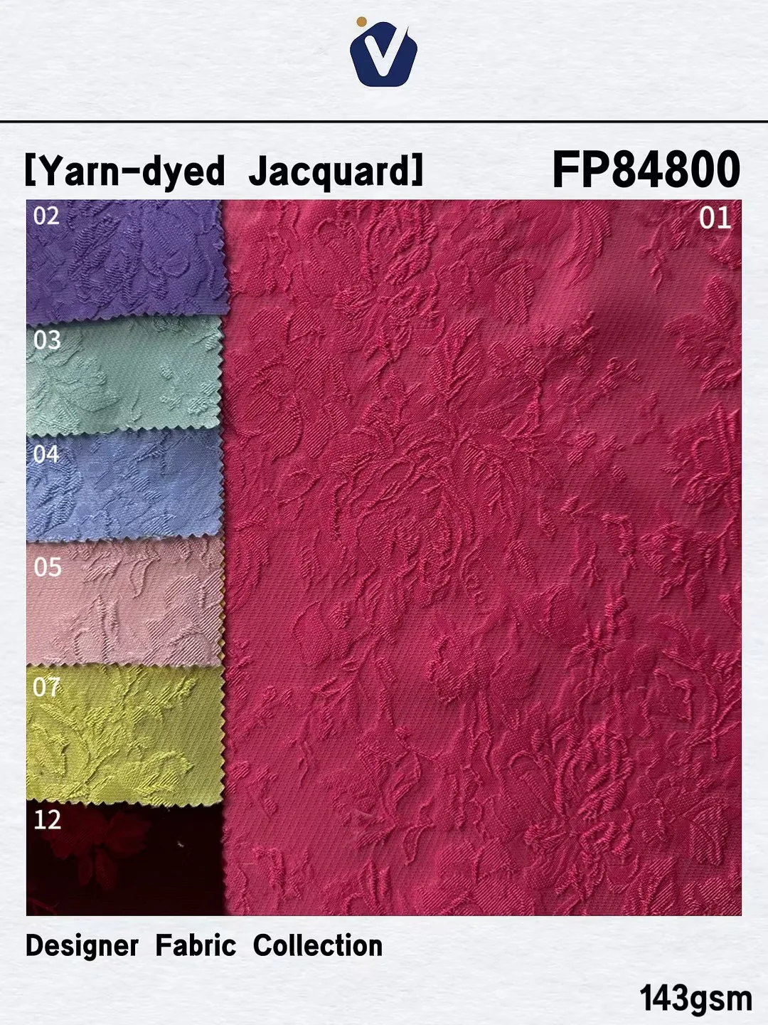 FP84800 | Tekstur timbul 3D | Gaun
