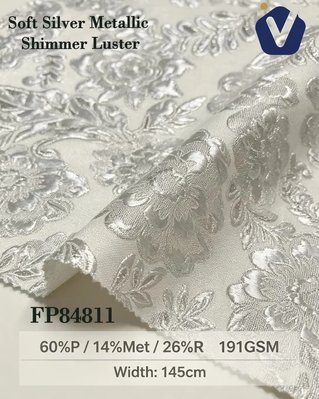 FP84811 | Tekstur timbul 3D | Gaun