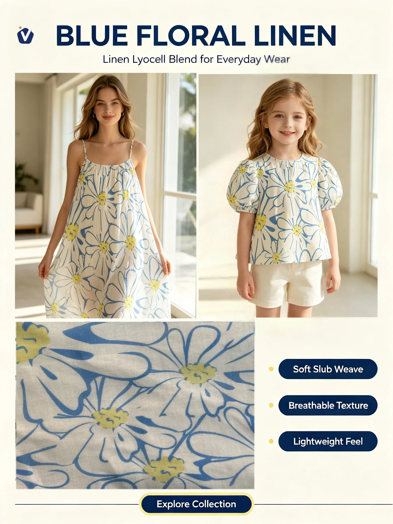 FP86116 | Lyocell-linen lembut | Kemeja dan gaun