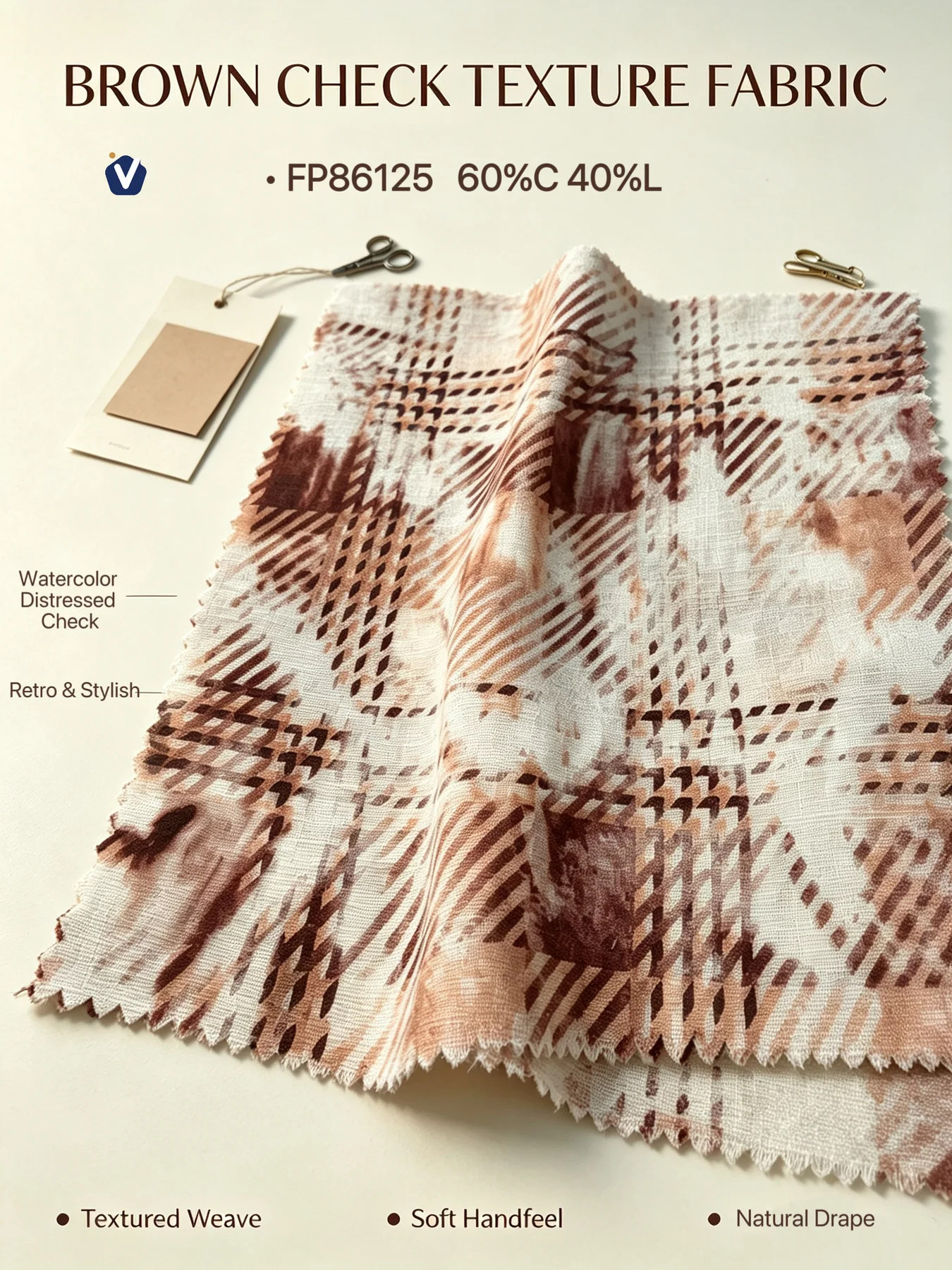 FP86125 | Kapas-linen bernafas | Kemeja dan gaun