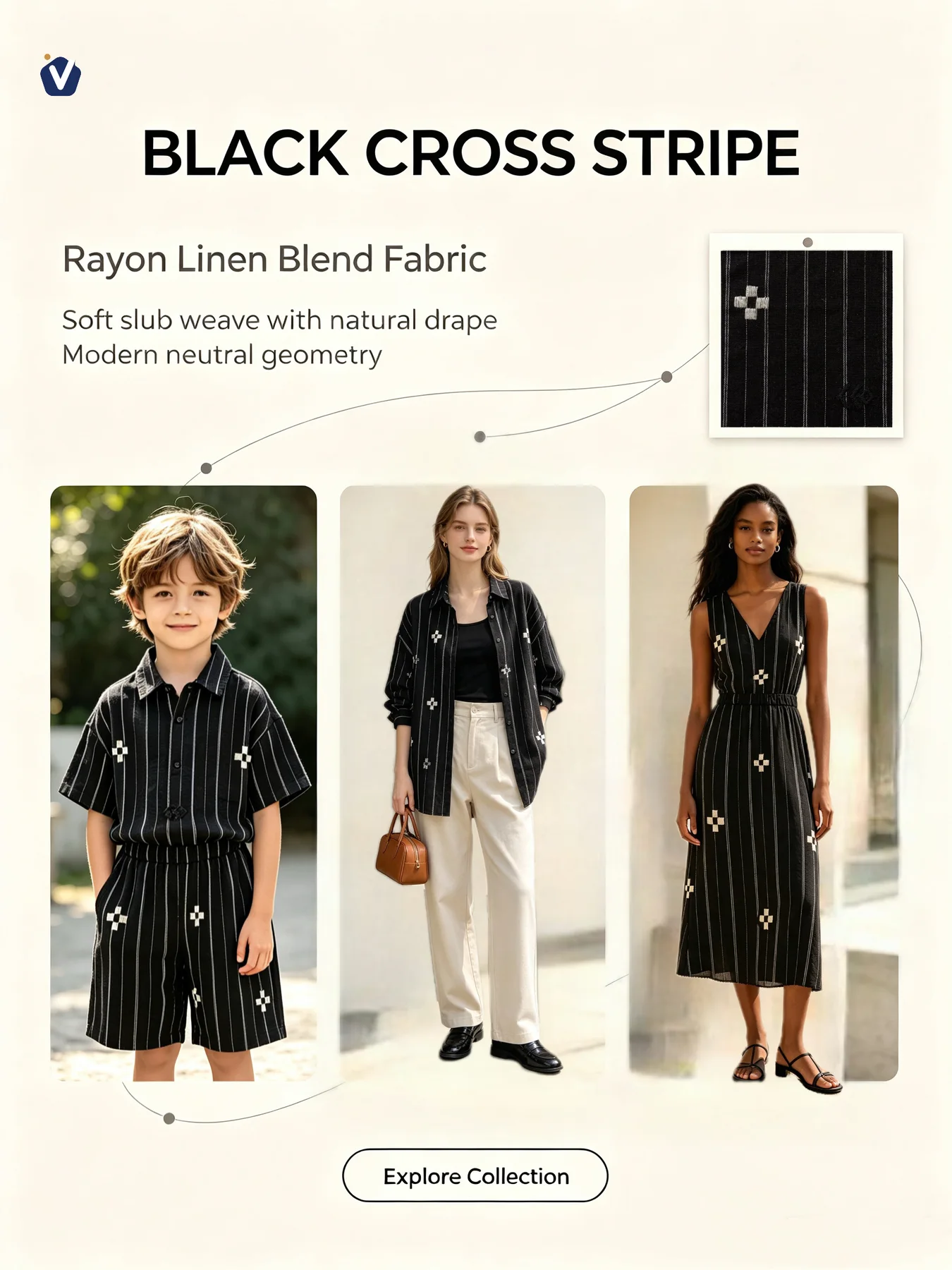 FP86126 | Rayon-linen lembut bertekstur | Kemeja dan gaun