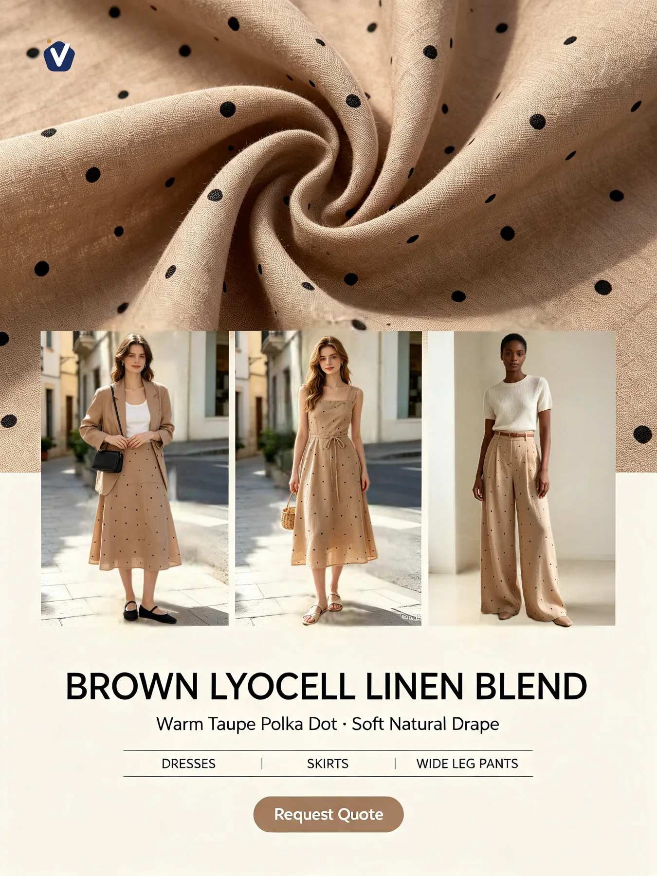 FP86311 | Lyocell-linen lembut | Kemeja dan gaun