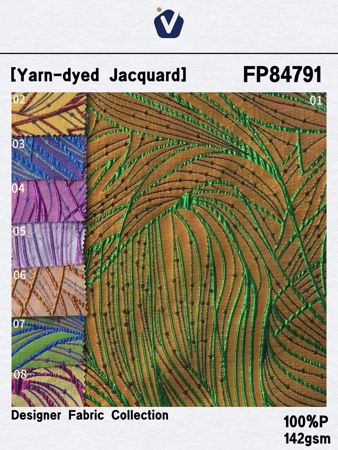 FP84795 | Tekstur timbul 3D | Gaun