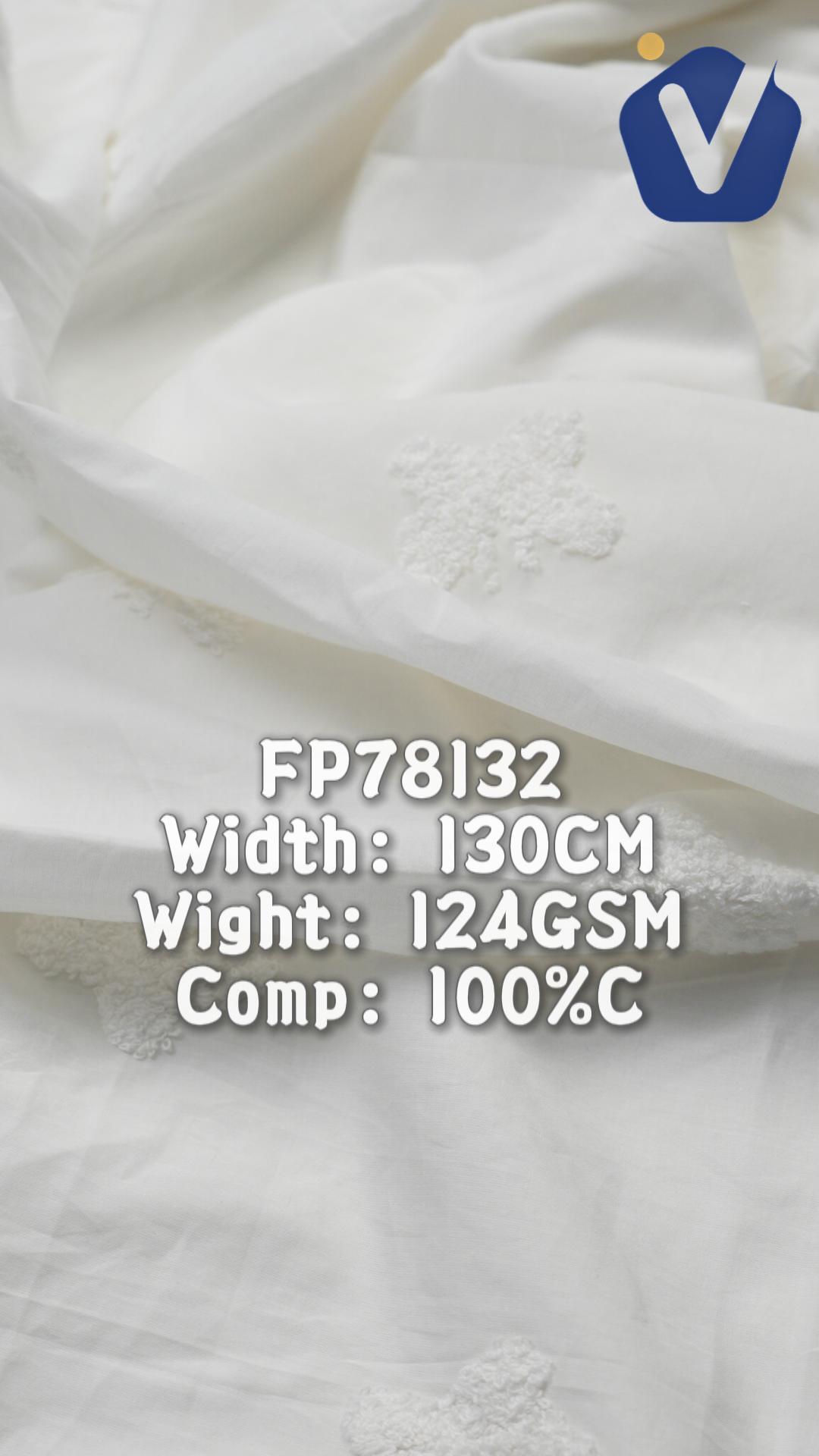 FP78132 | 3D floral eyelet | Dress