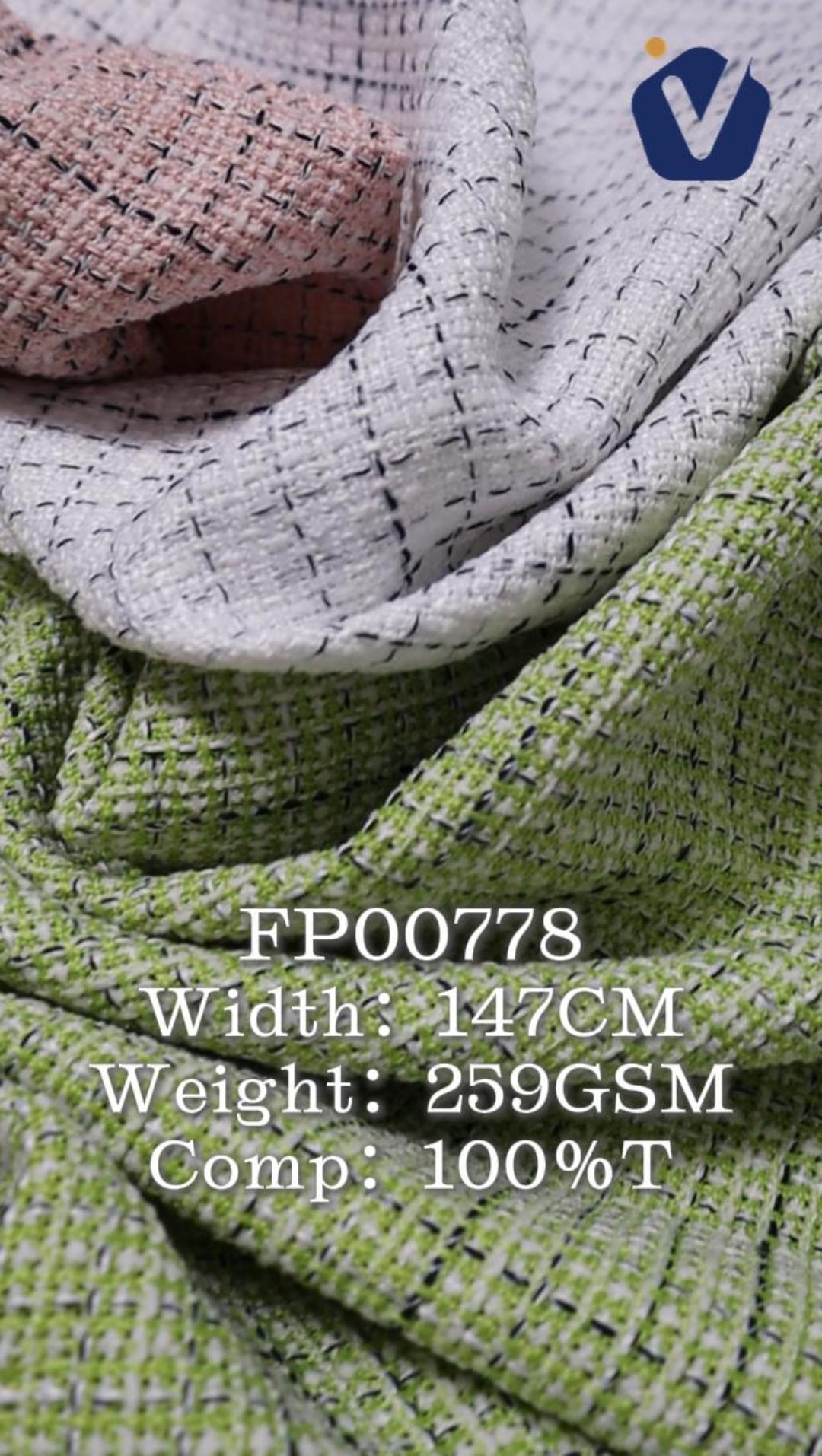 FP00778 | Luxury mixed-yarn tweed | Women's co-ord set