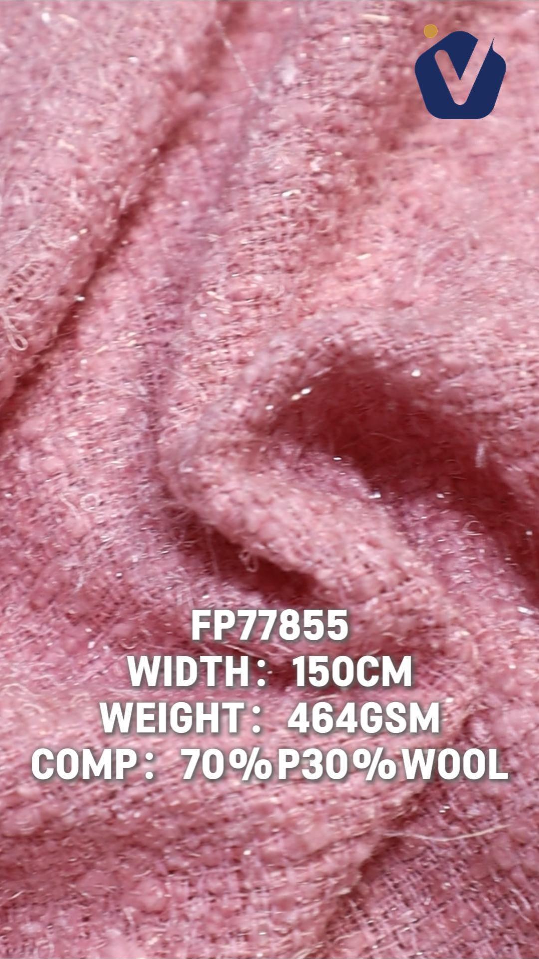 FP77855 | Warm wool-blend tweed | Women's co-ord set