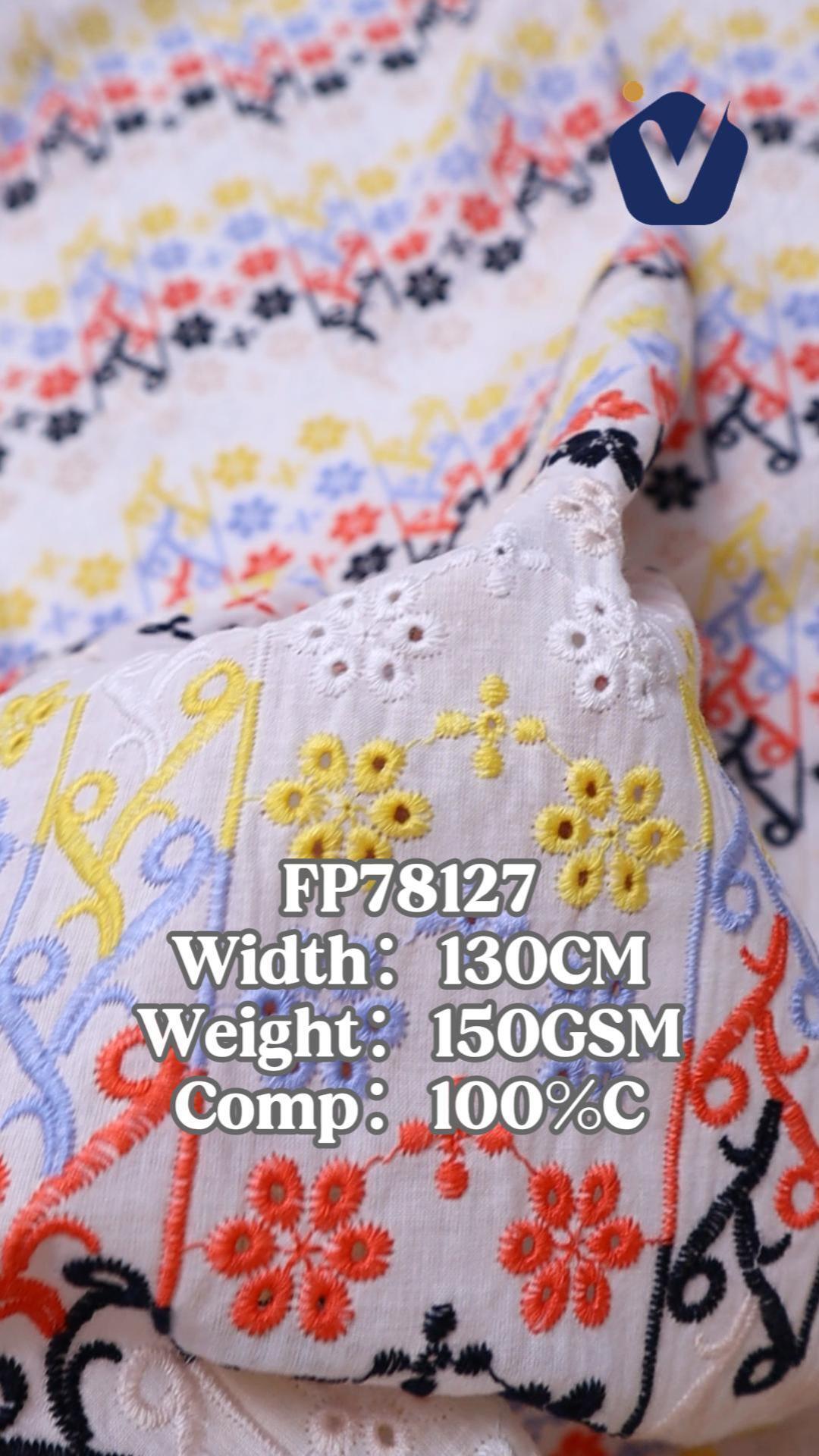 FP78127 | 3D floral eyelet | Dress