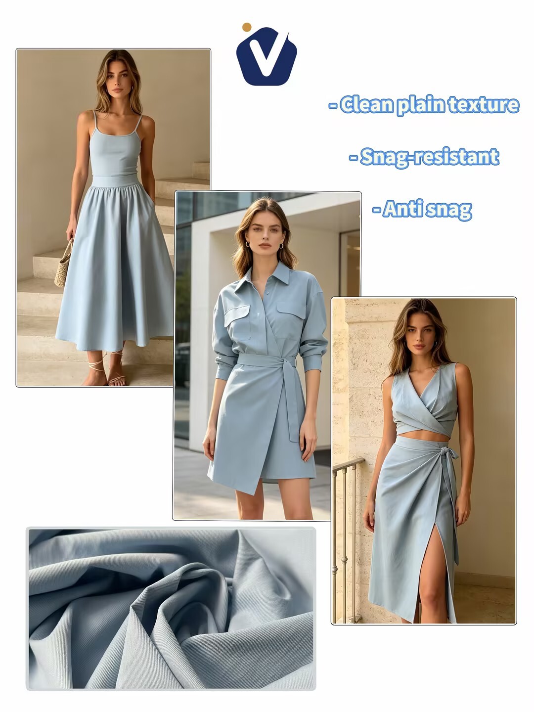 FP76668 | Silky glossy satin | Robe