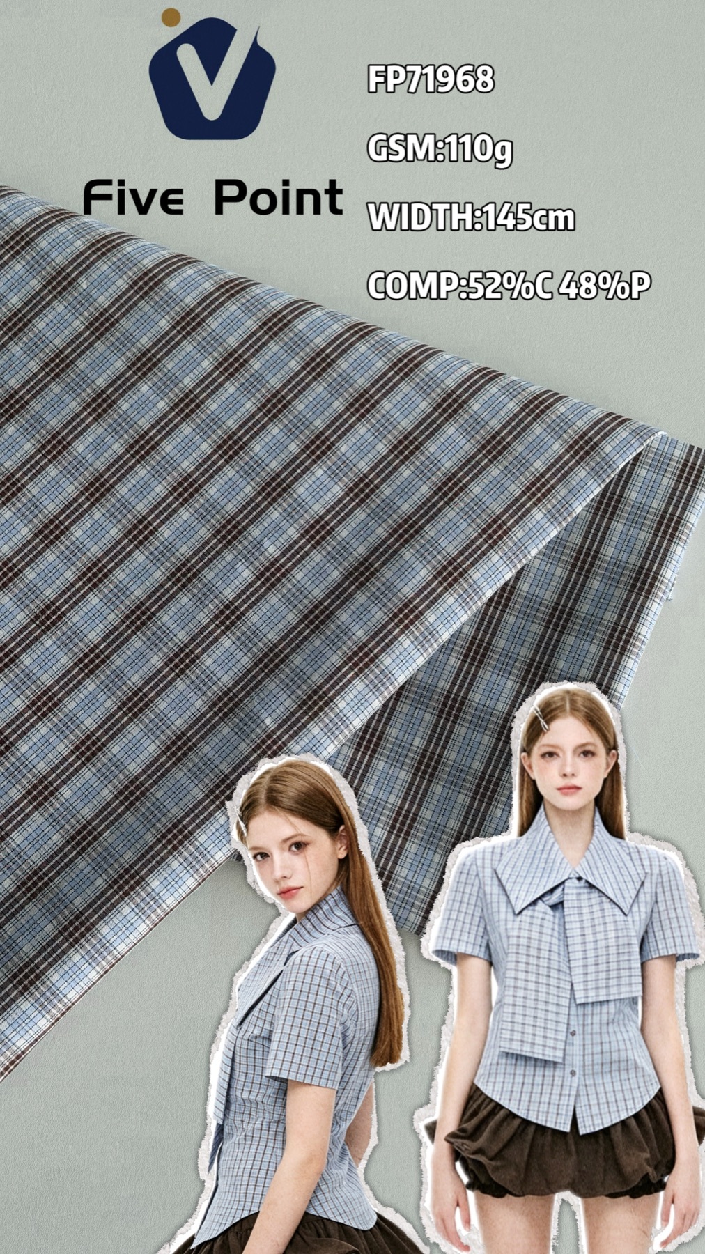FP71968 | Crisp shape-retaining weave | Dress