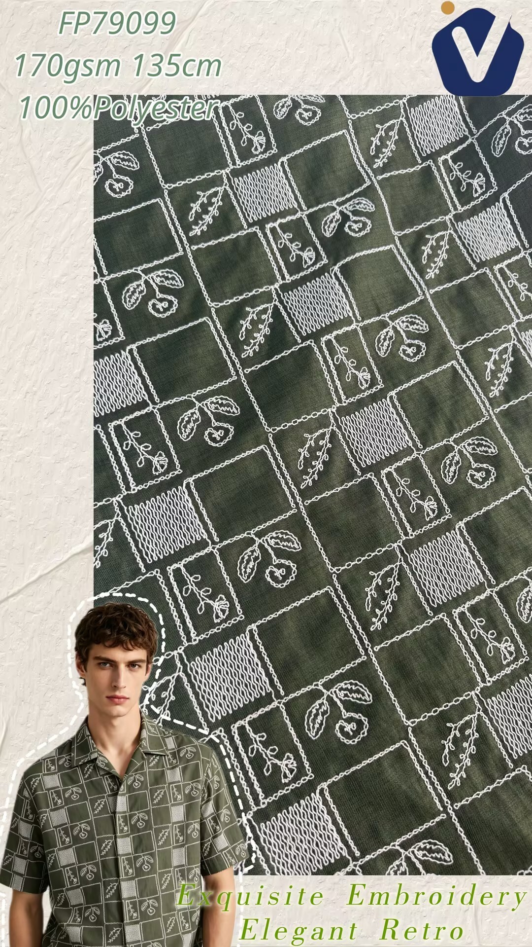 FP79099 | Lubang bunga 3D | Gaun