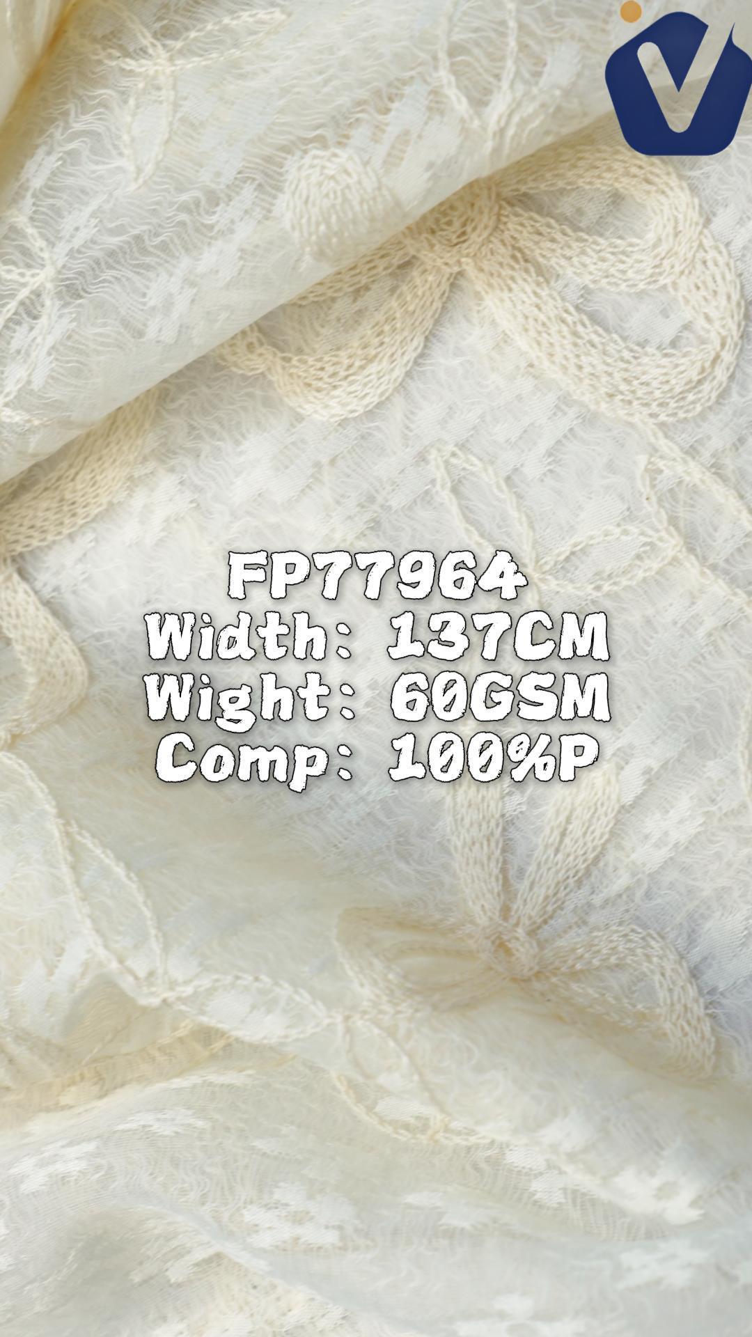 FP77964 | Lubang bunga 3D | Gaun
