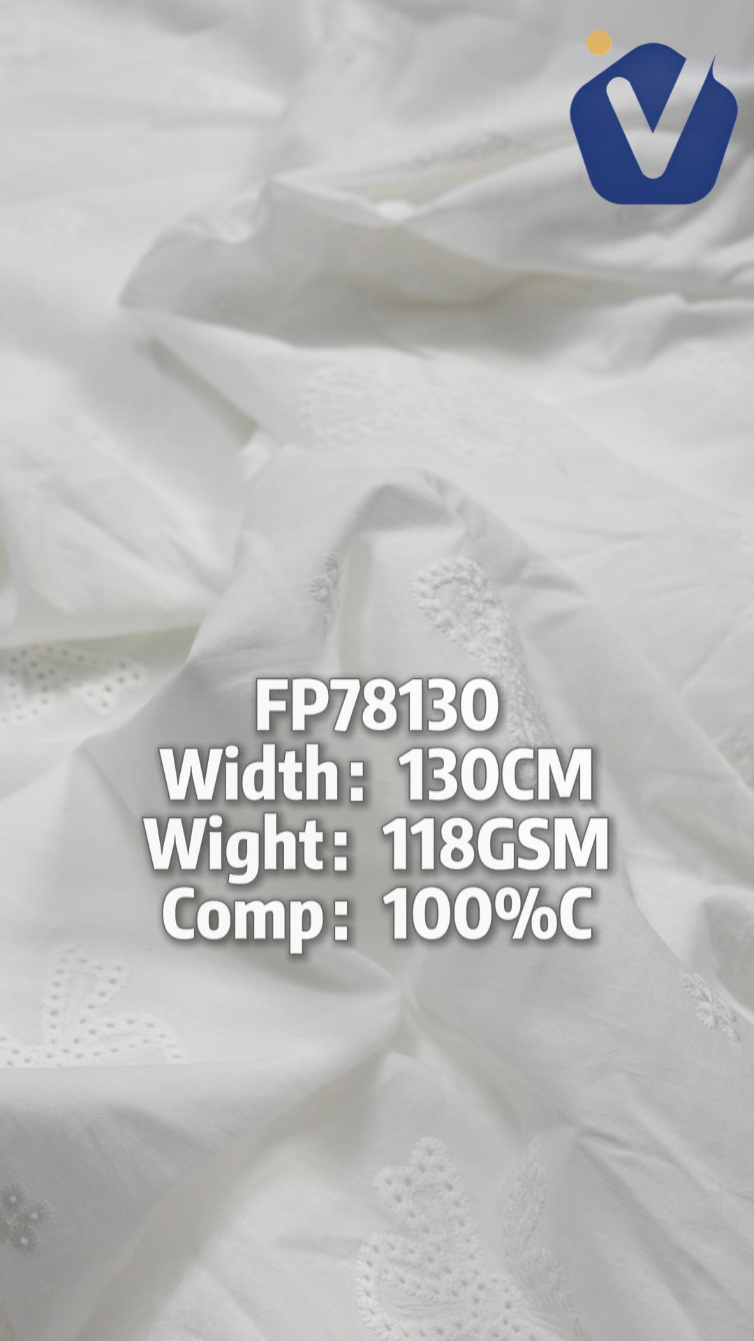 FP78130 | 3D floral eyelet | Dress