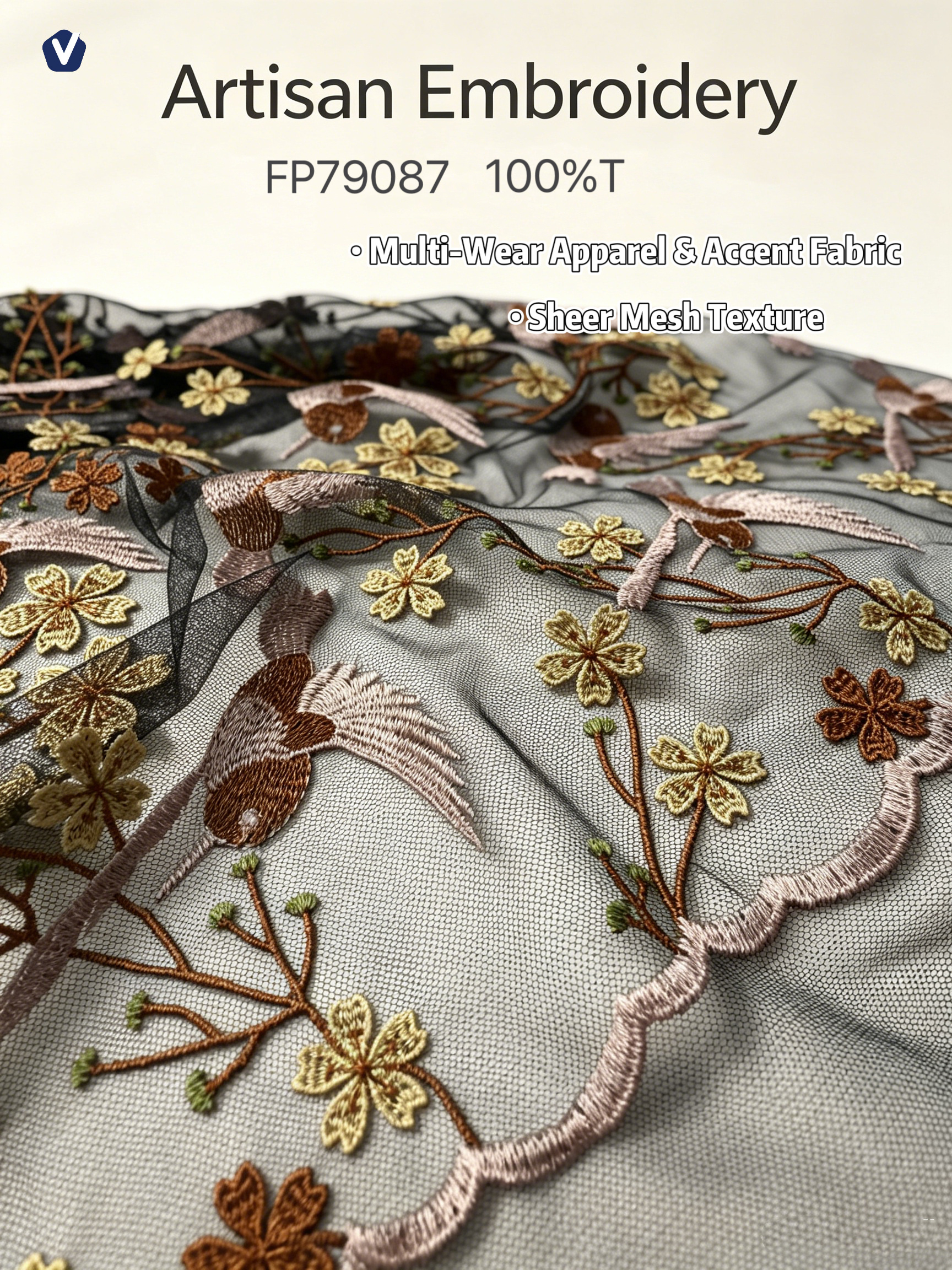 FP79087 | 3D floral eyelet | Dress