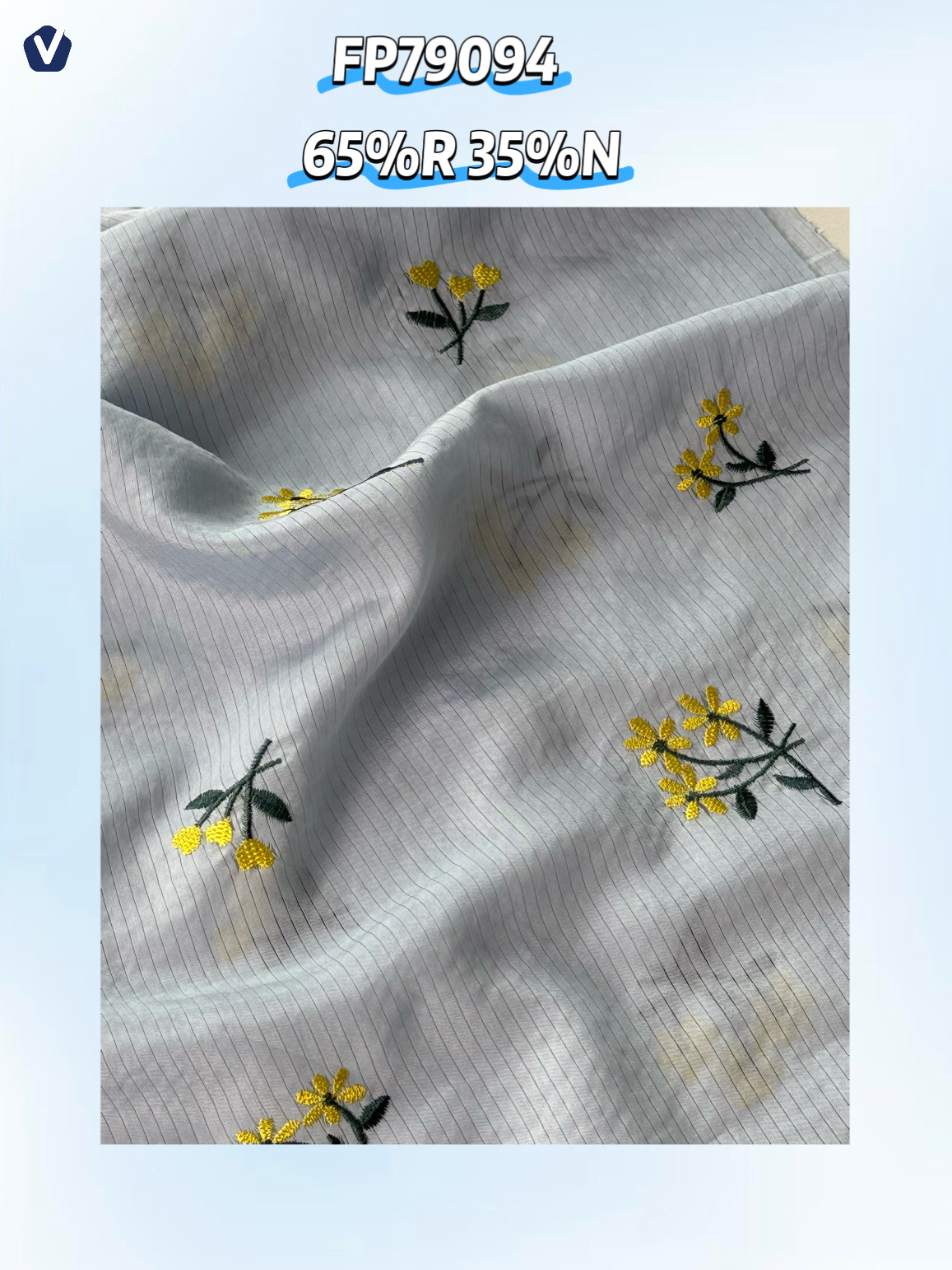 FP79094 | Lubang bunga 3D | Gaun