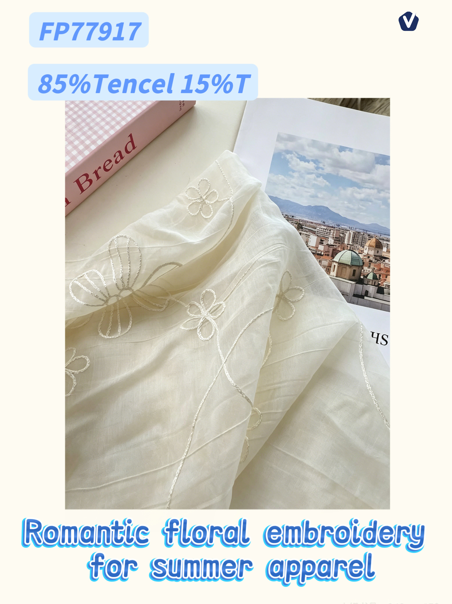 FP77917 | 3D floral eyelet | Dress