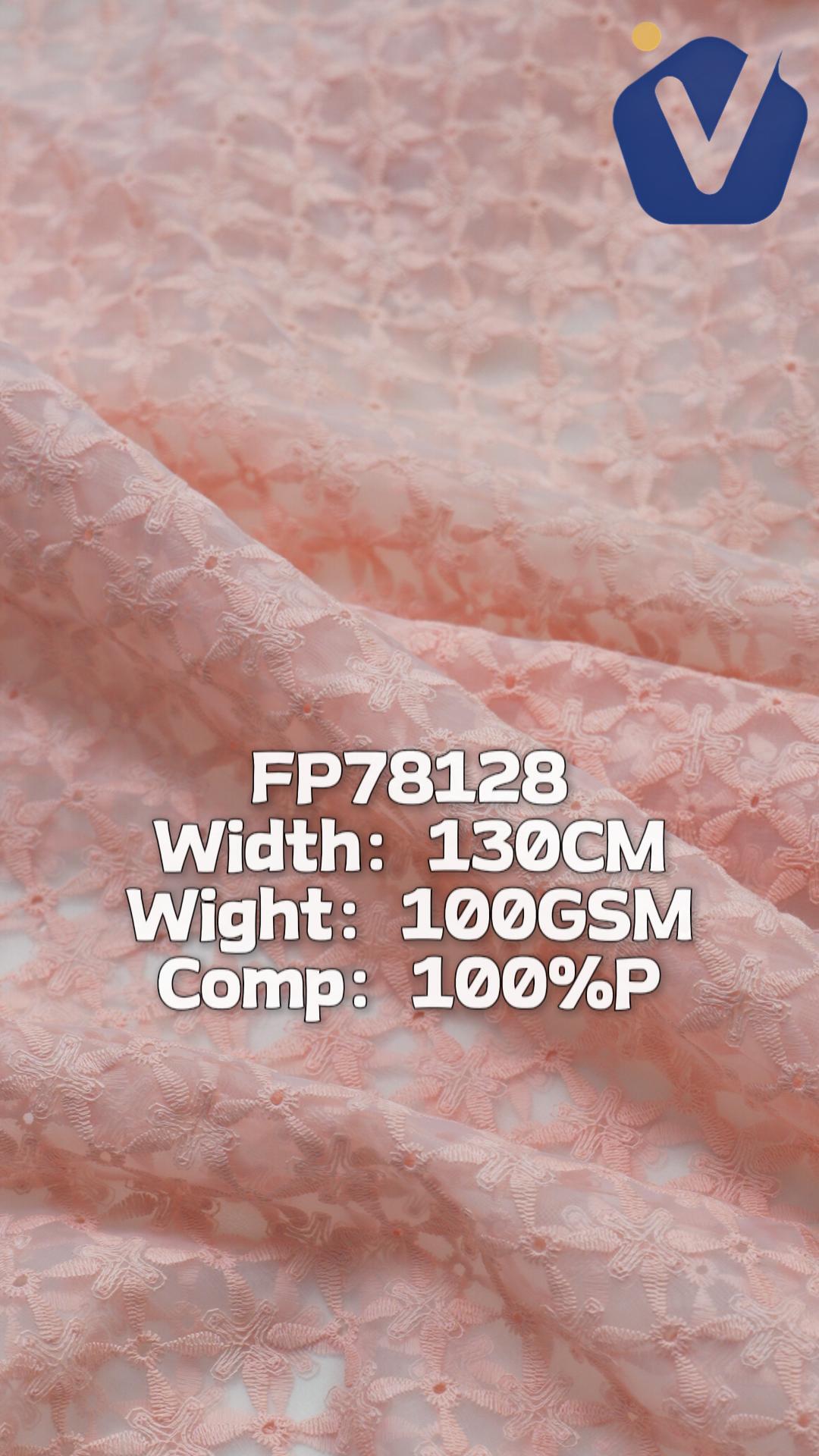 FP78128 | 3D floral eyelet | Dress