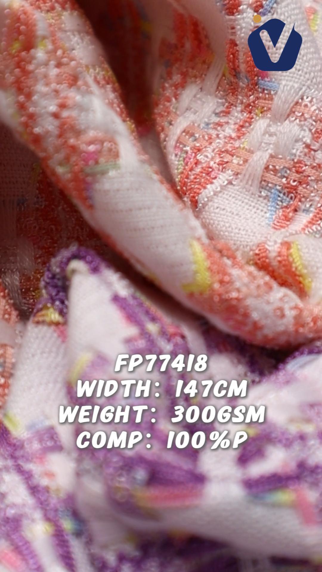 FP77418 | Luxury mixed-yarn tweed | Women's co-ord set