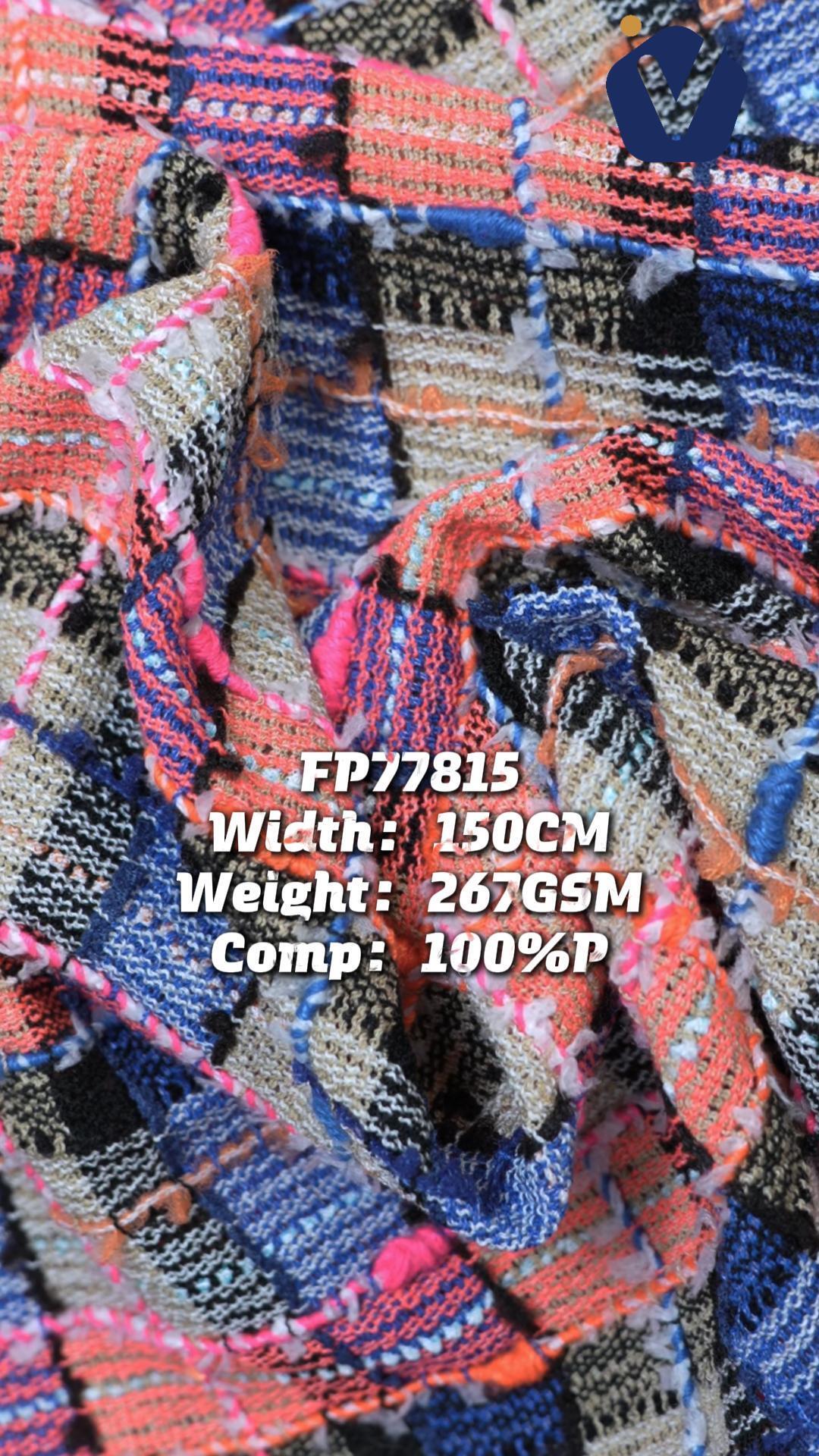 FP77815 | Luxury mixed-yarn tweed | Women's co-ord set