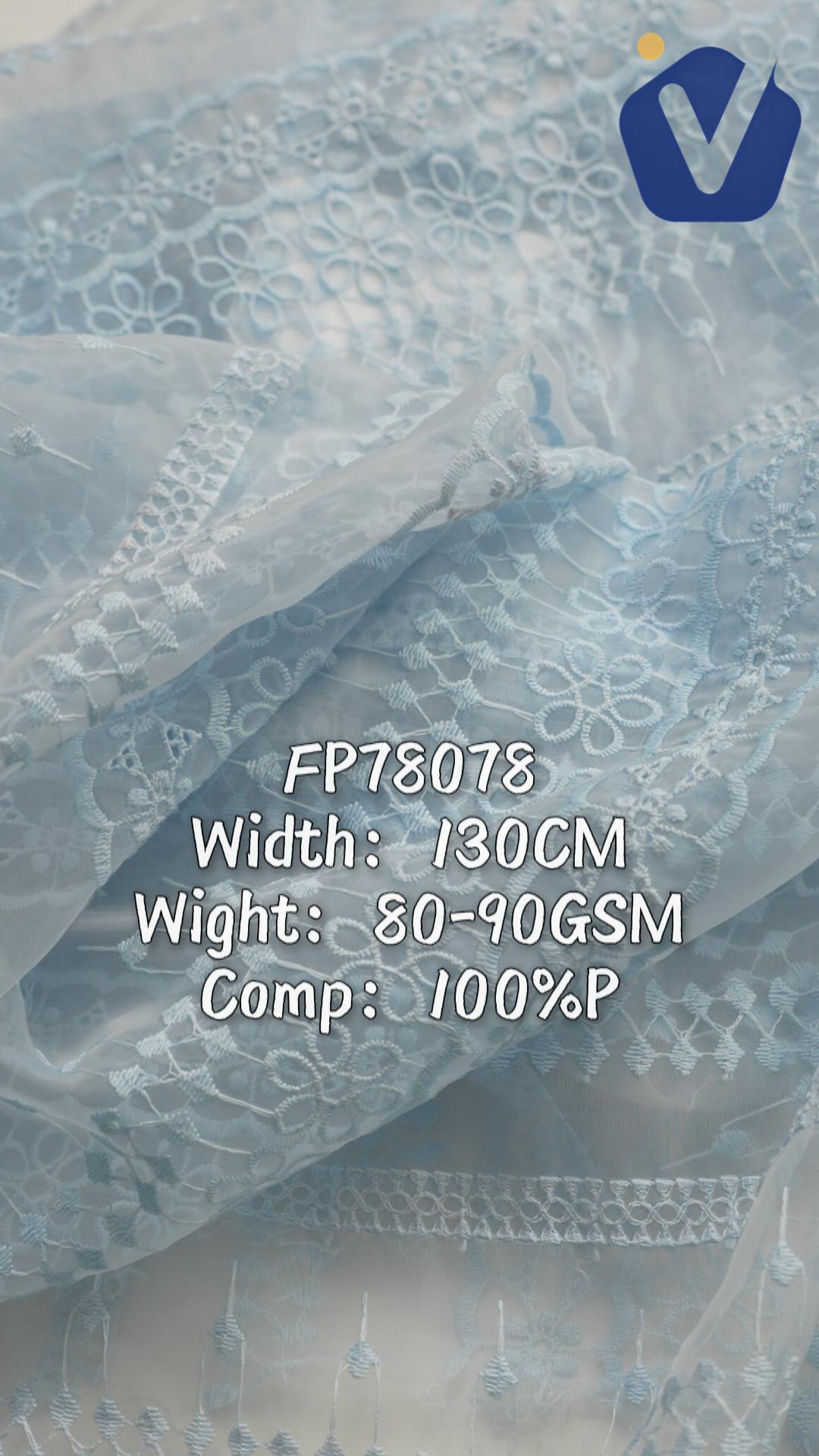FP78078 | 3D floral eyelet | Dress