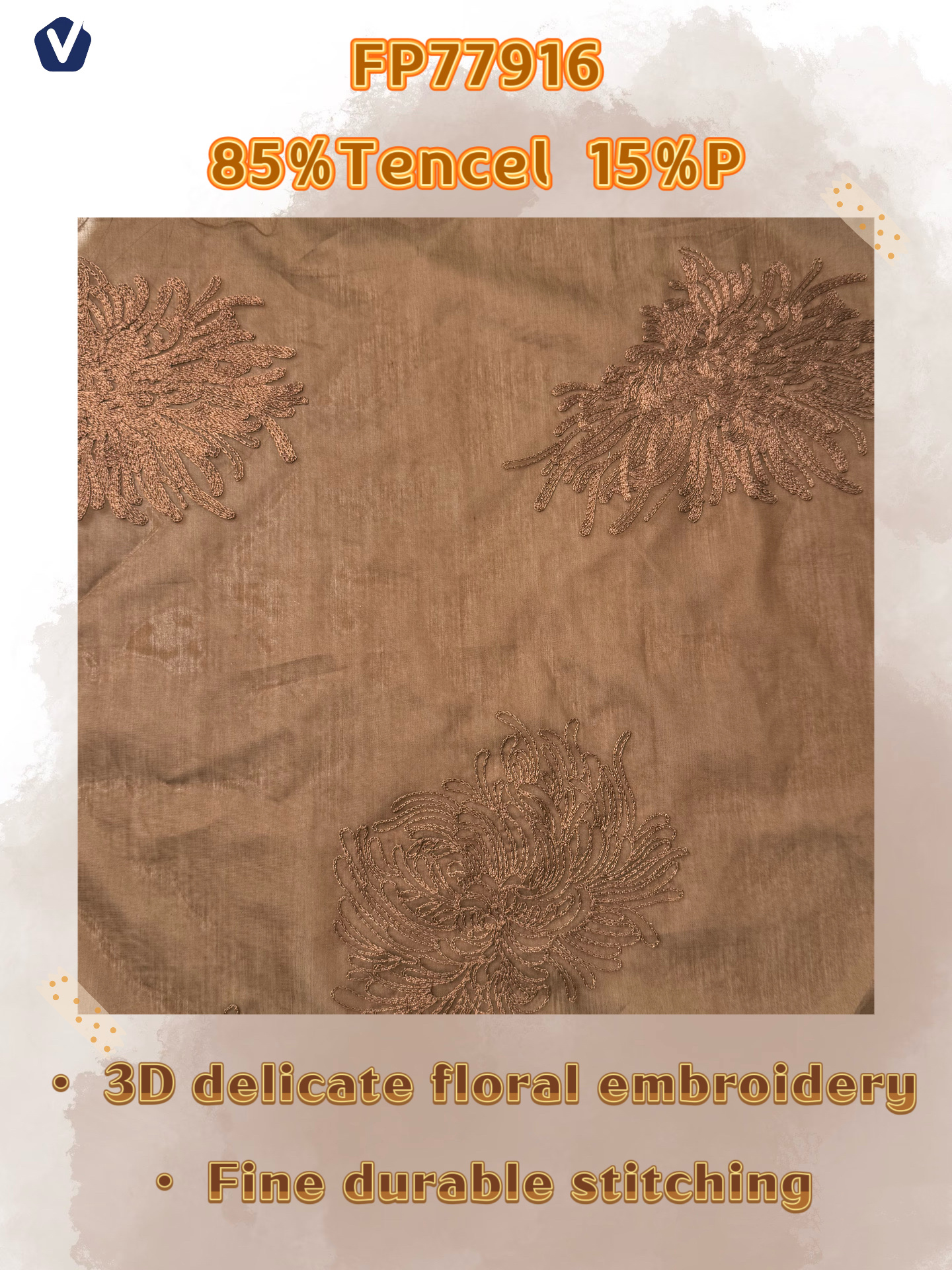 FP77916 | 3D floral eyelet | Dress