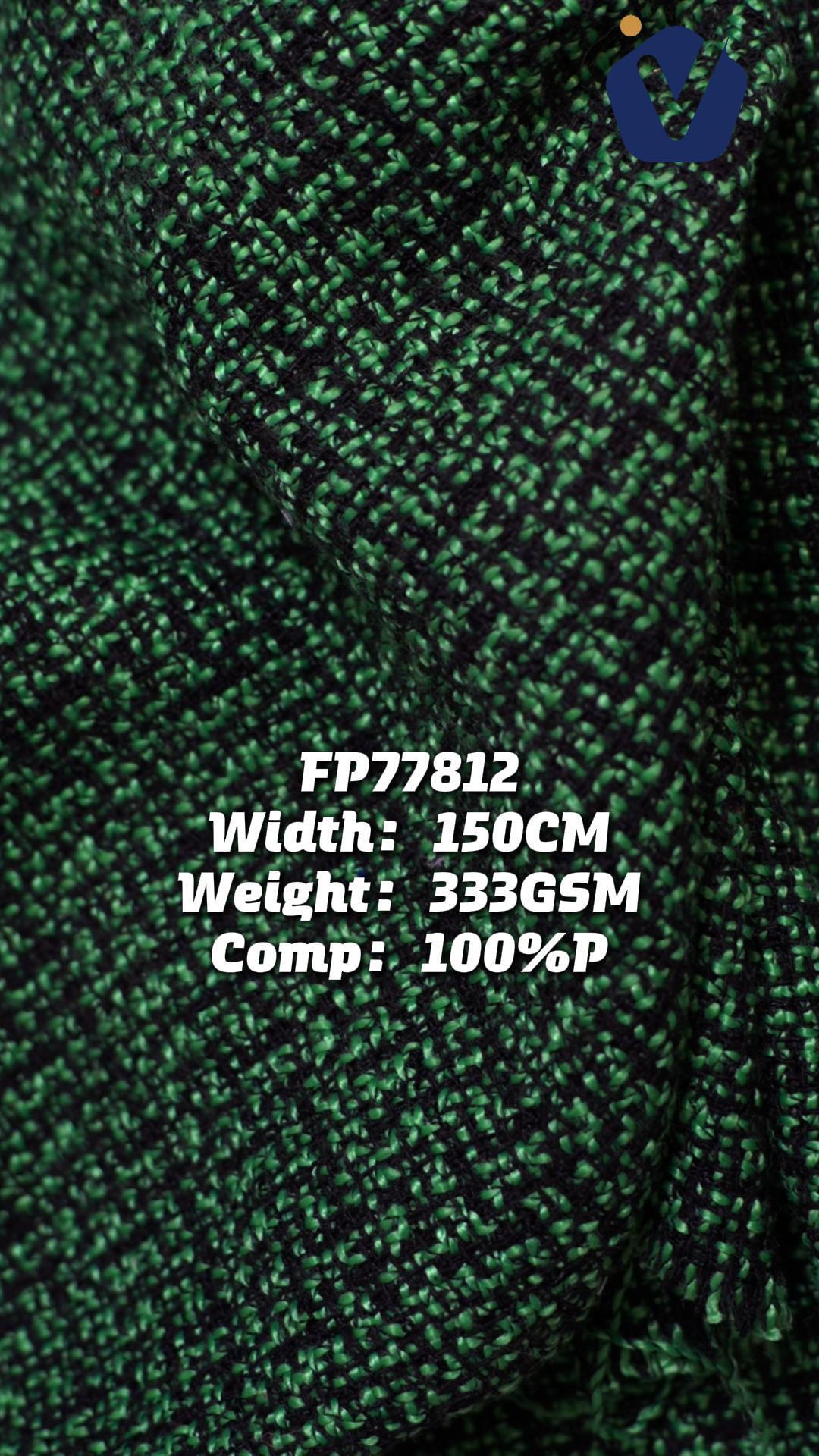 FP77812 | Luxury mixed-yarn tweed | Women's co-ord set