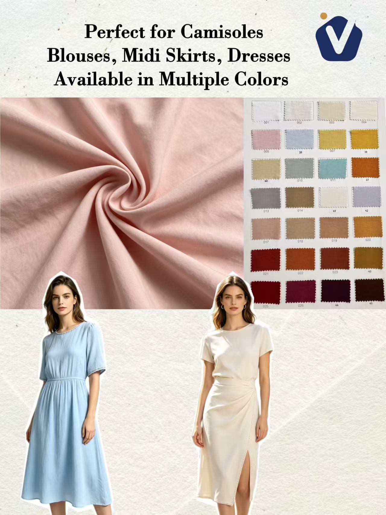 FP76659 | Silky glossy satin | Robe
