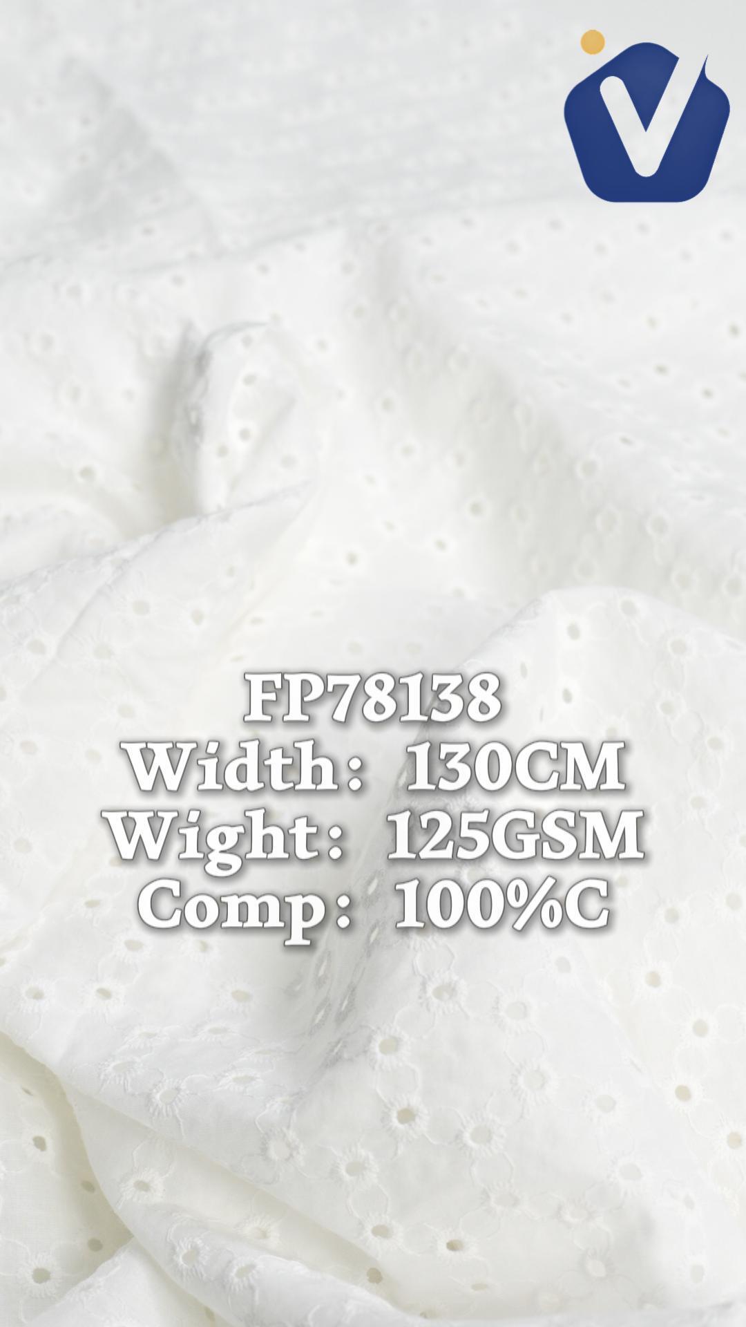 FP78138 | 3D floral eyelet | Dress