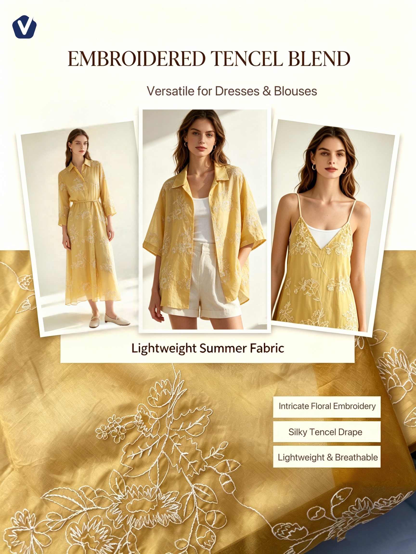 FP79080 | 3D floral eyelet | Dress