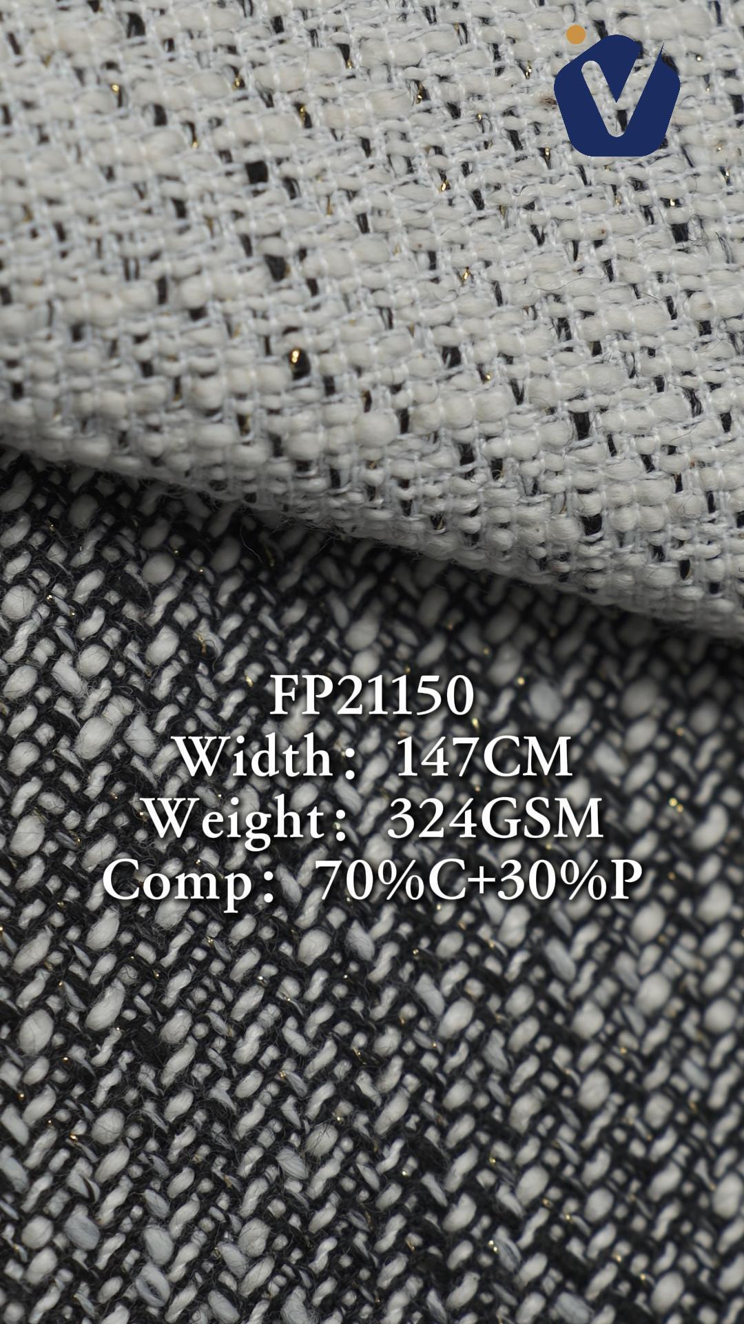 FP21150 | Luxury mixed-yarn tweed | Women's co-ord set