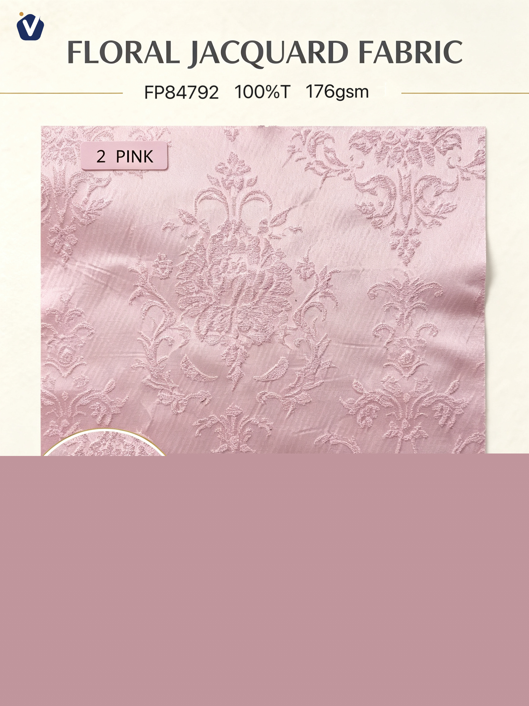 FP84810 | Tekstur timbul 3D | Gaun