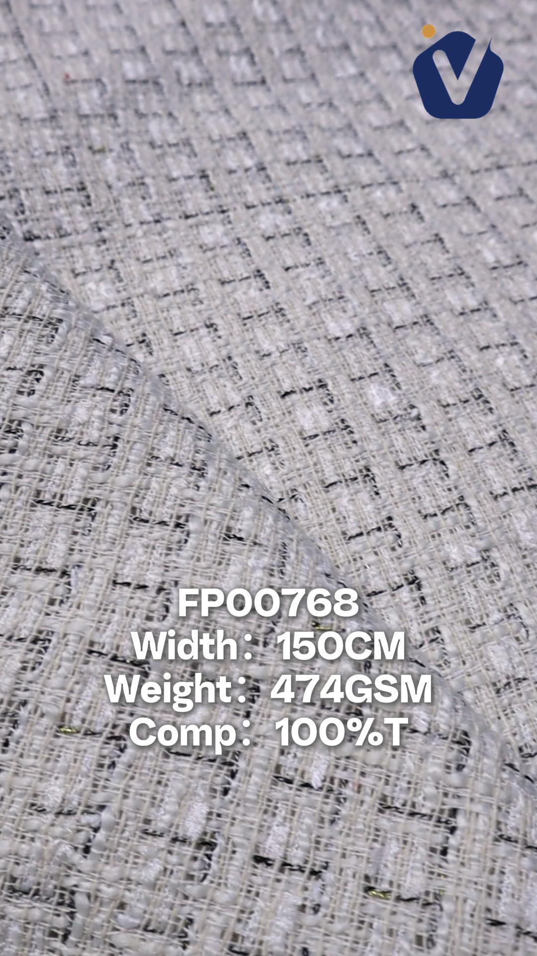 FP00768 | Luxury mixed-yarn tweed | Women's co-ord set