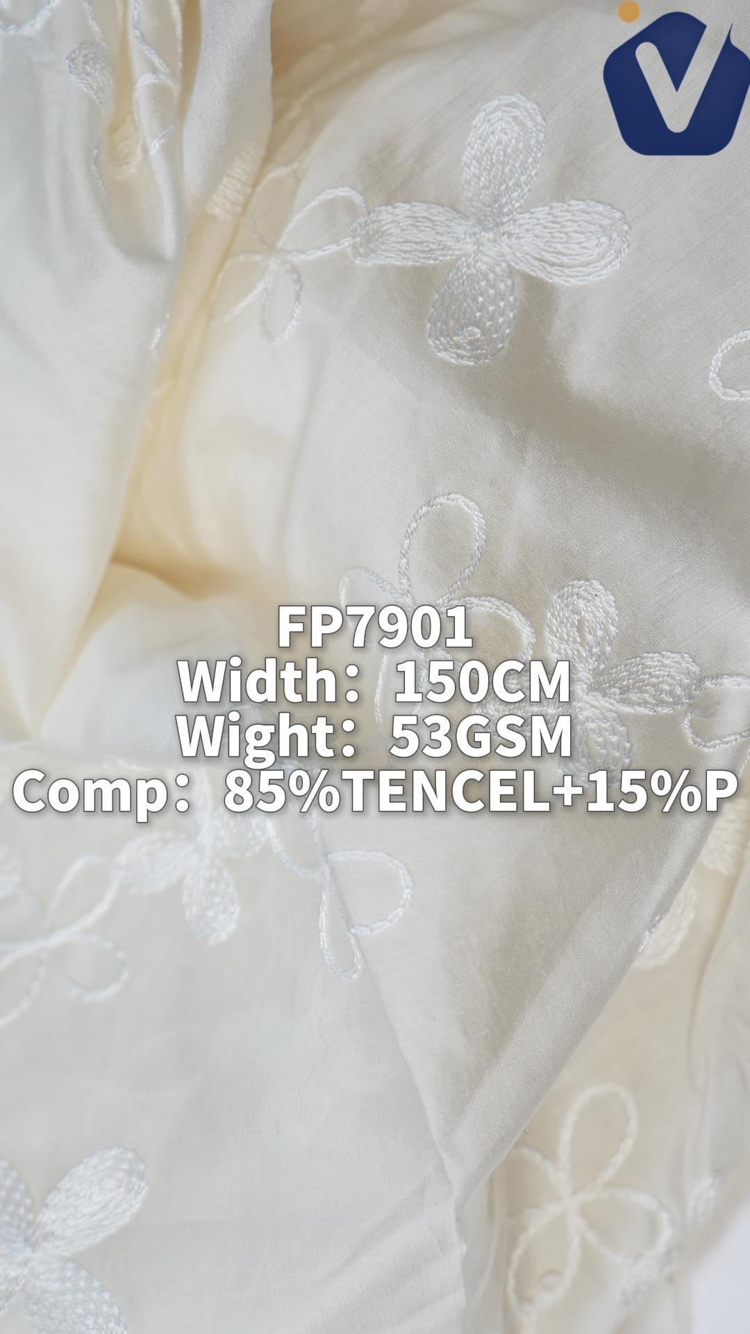 FP77901 | 3D floral eyelet | Dress