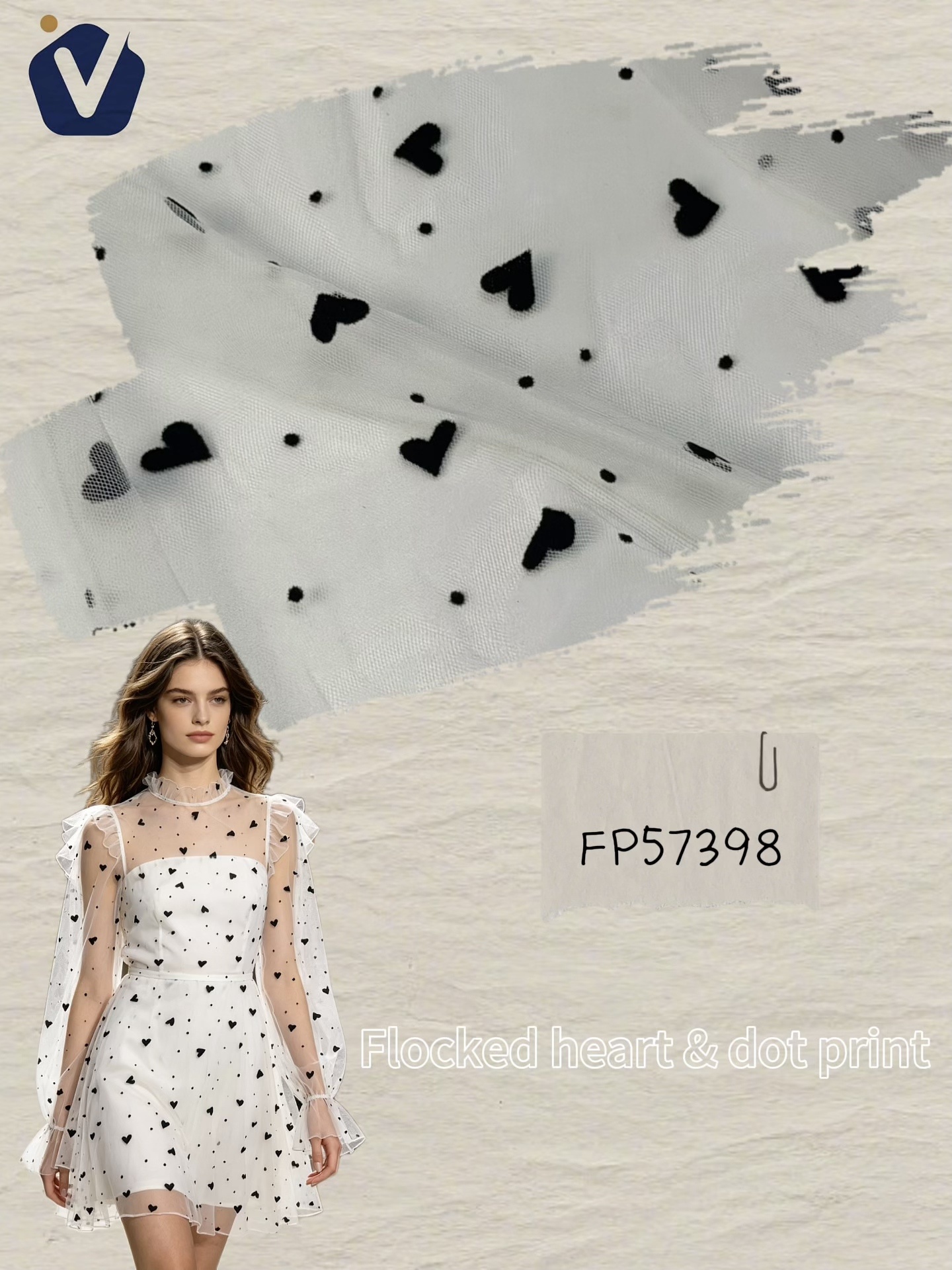 FP57398 | Shimmering openwork lace | Dress