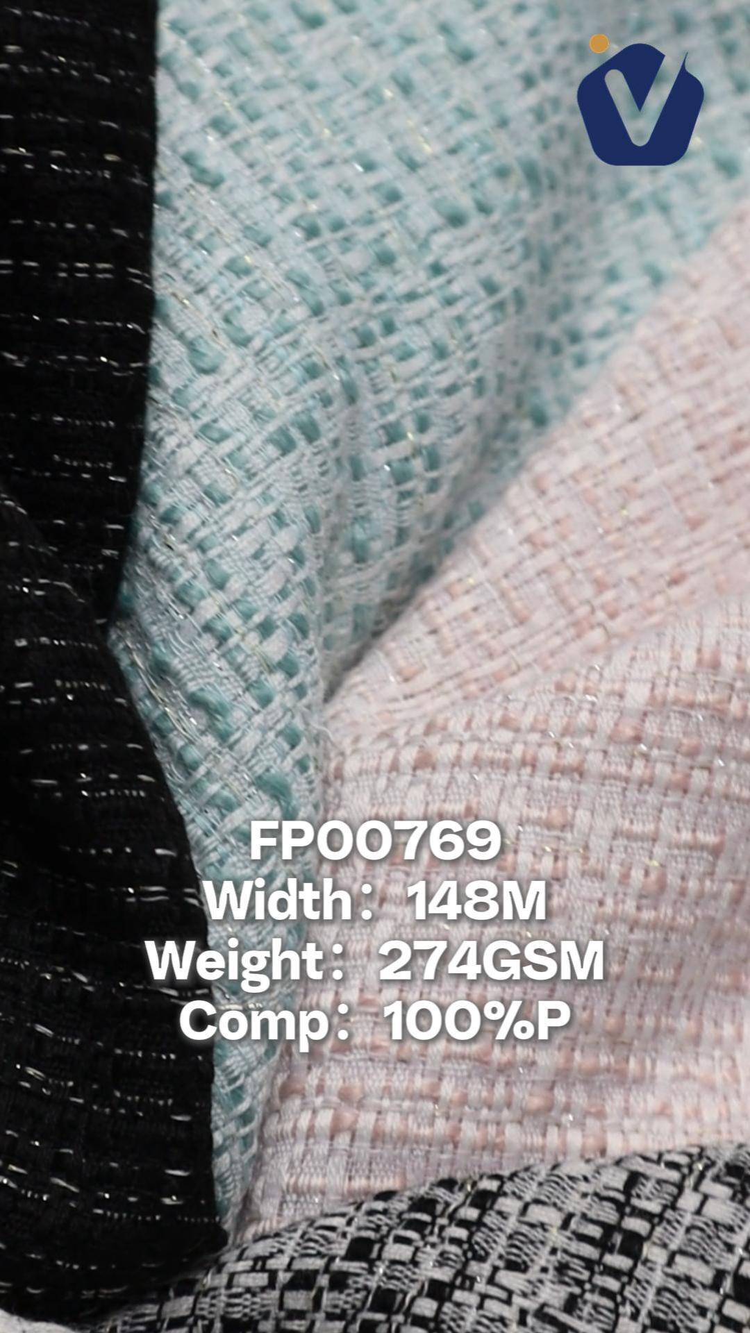 FP00769 | Luxury mixed-yarn tweed | Women's co-ord set