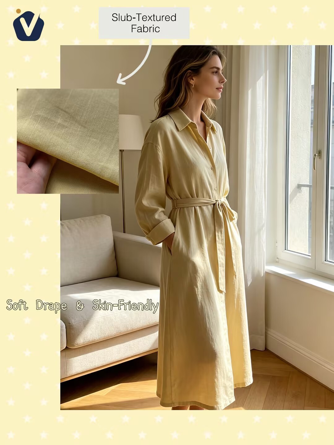 FP78824 | Silky glossy satin | Robe