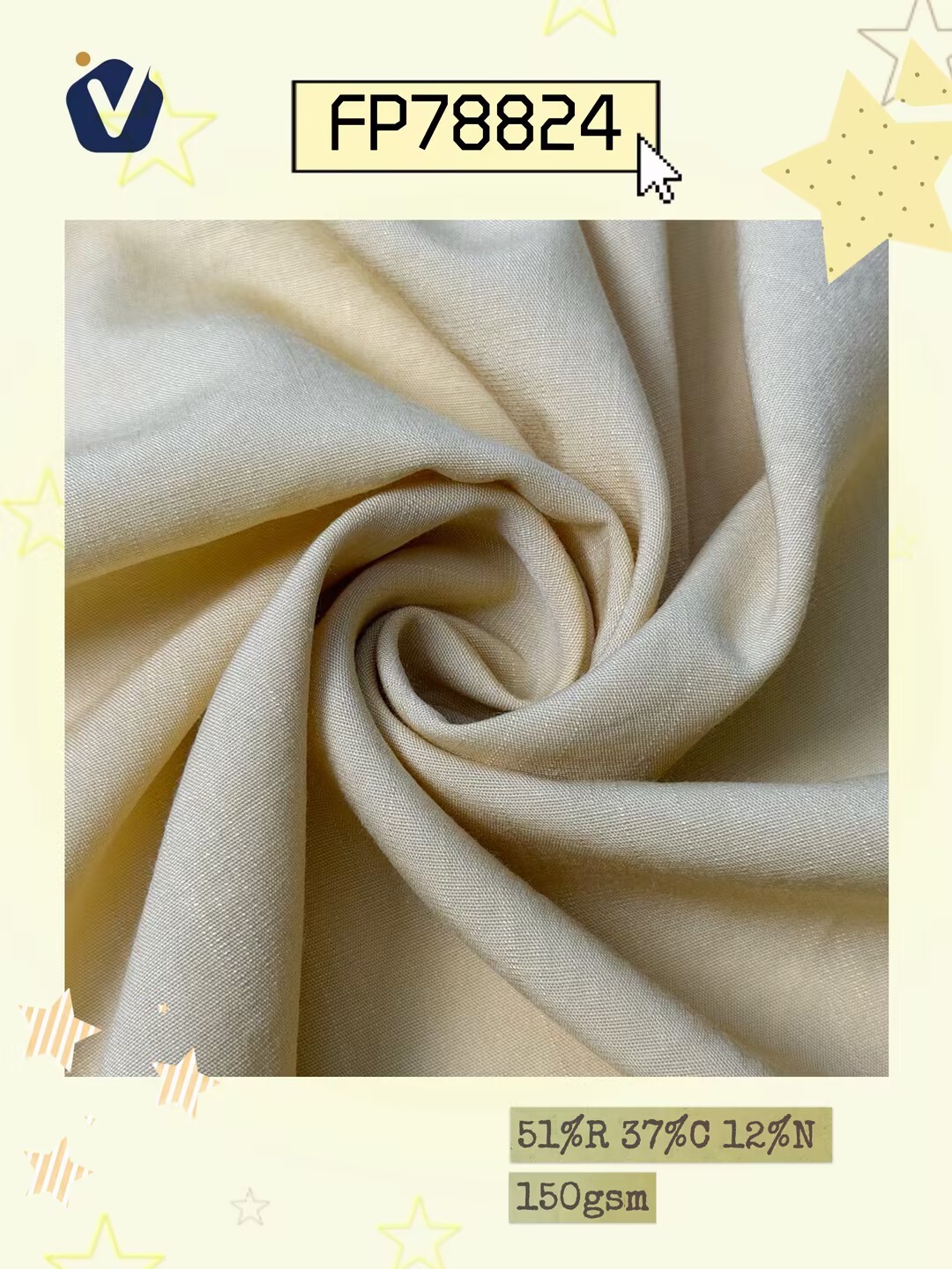 FP78824 | Silky glossy satin | Robe