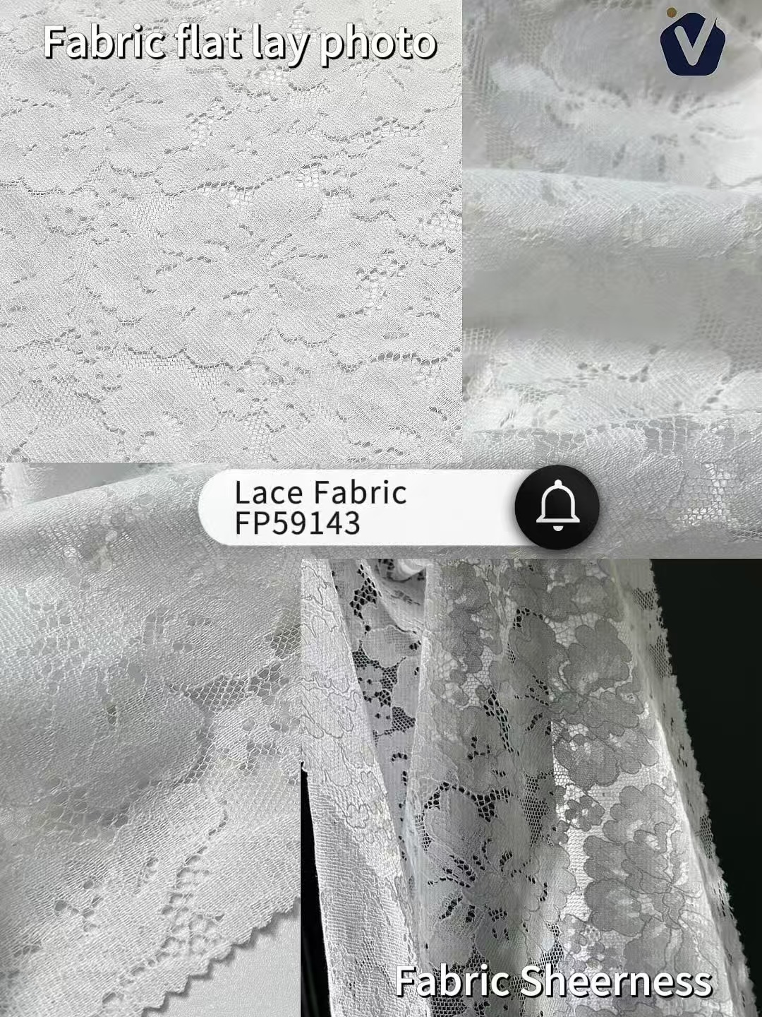 FP59143 | Shimmering openwork lace | Dress