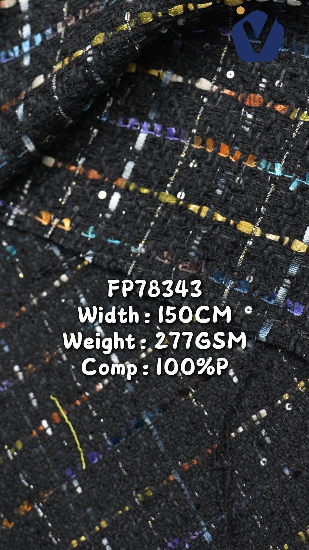 FP00795 | Luxury mixed-yarn tweed | Women's co-ord set