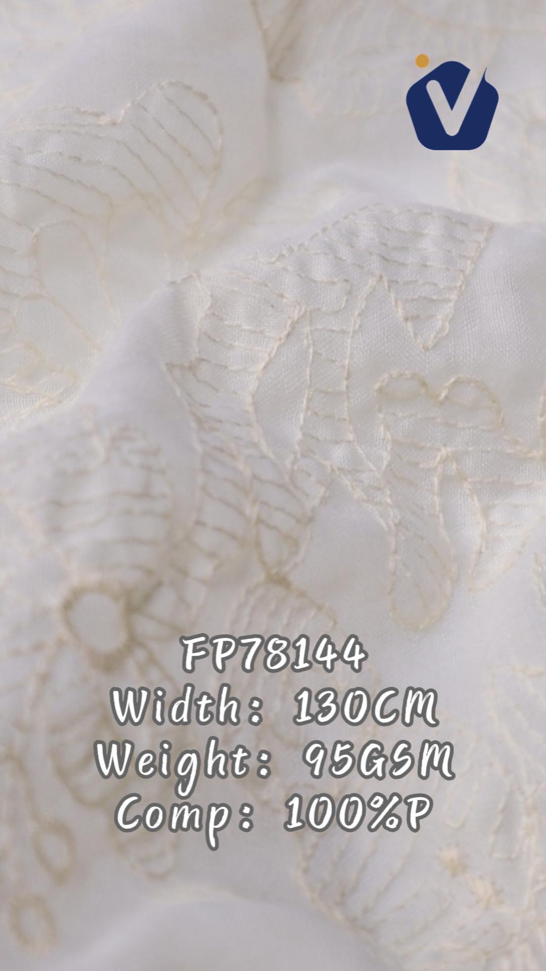 FP78144 | 3D floral eyelet | Dress