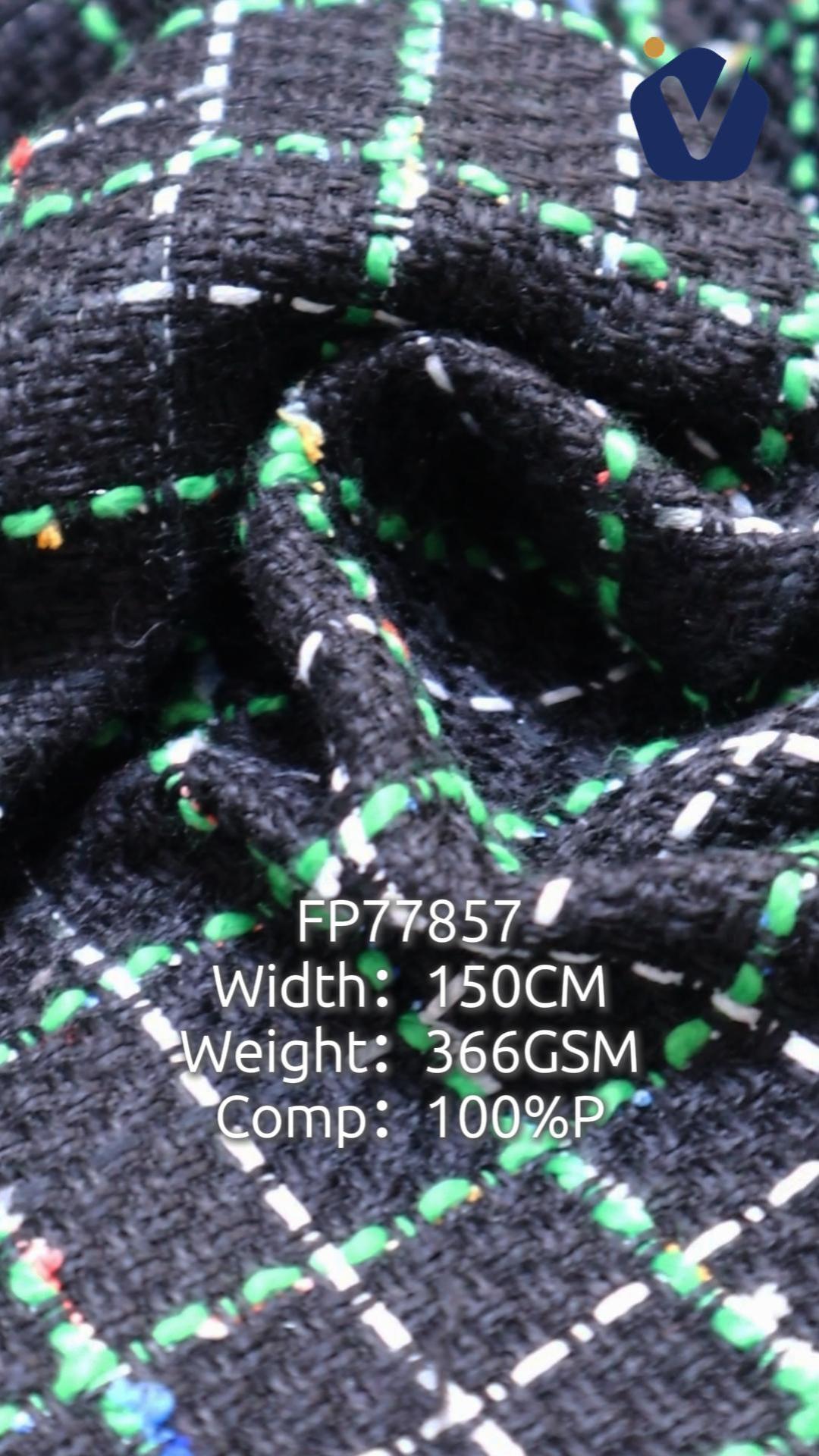 FP77857 | Luxury mixed-yarn tweed | Women's co-ord set
