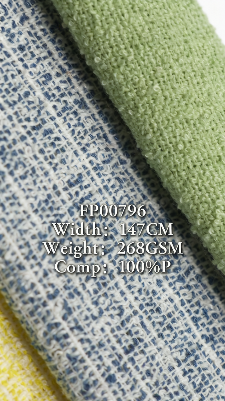 FP00796 | Luxury mixed-yarn tweed | Women's co-ord set