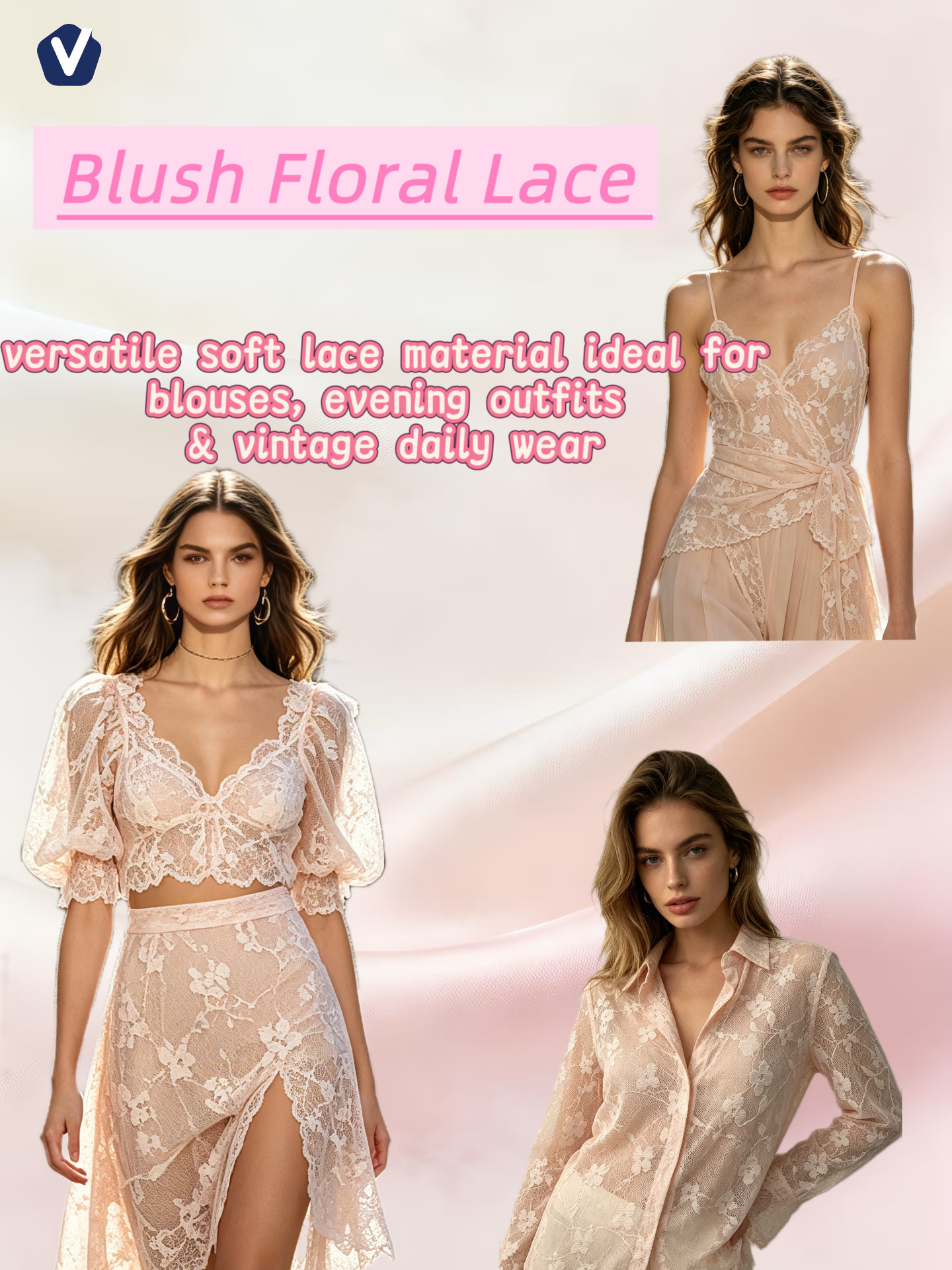 FP82478 | Shimmering openwork lace | Dress