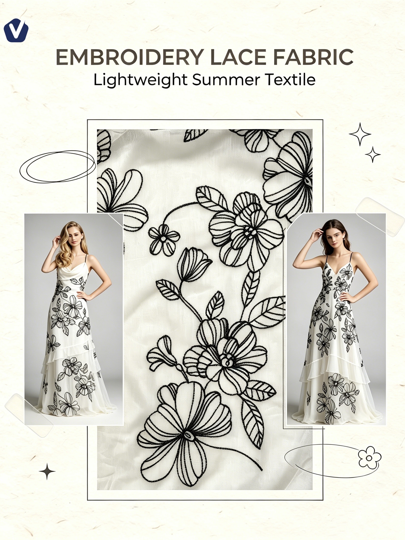 FP77961 | 3D floral eyelet | Dress