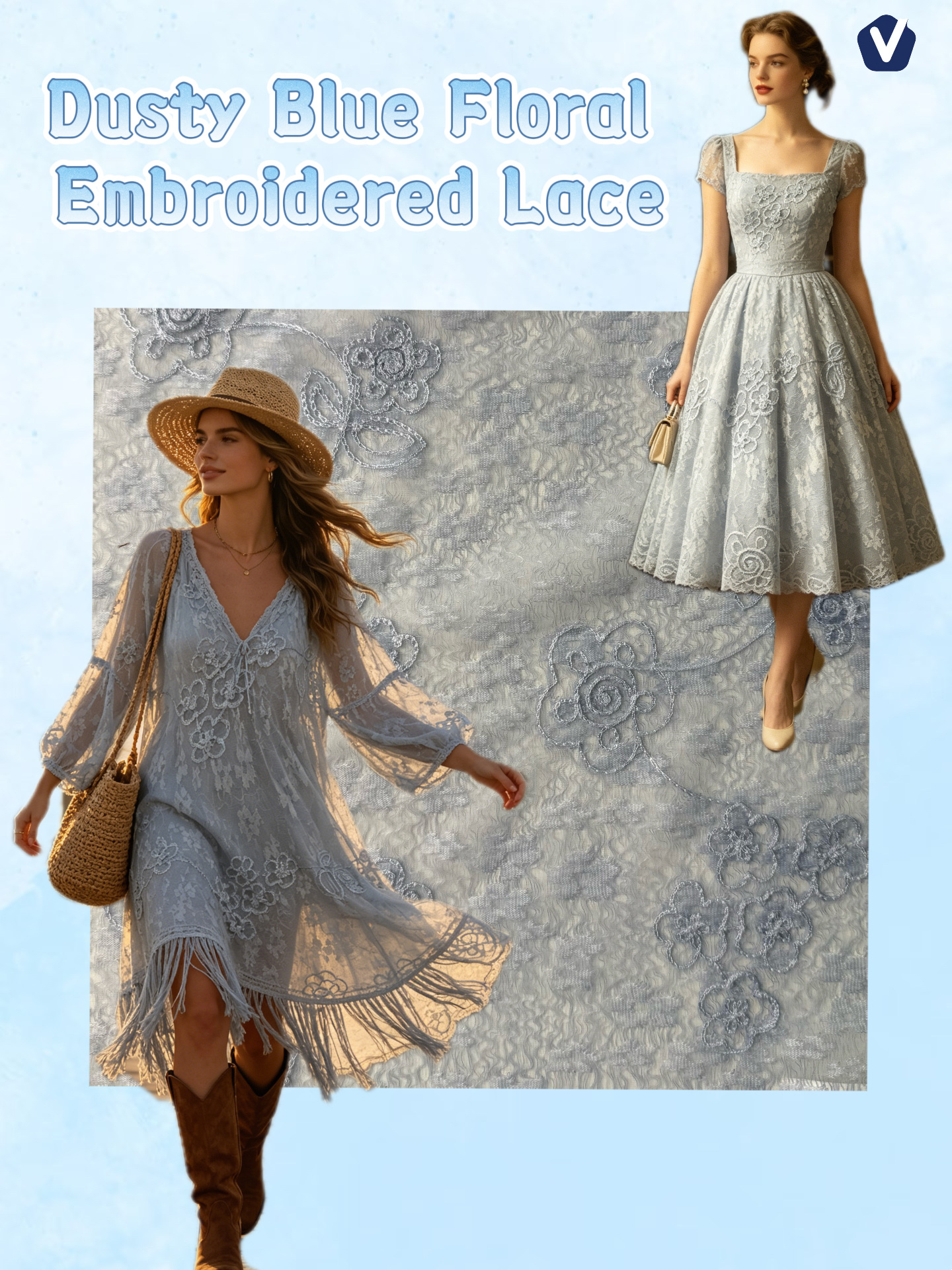 FP77914 | 3D floral eyelet | Dress